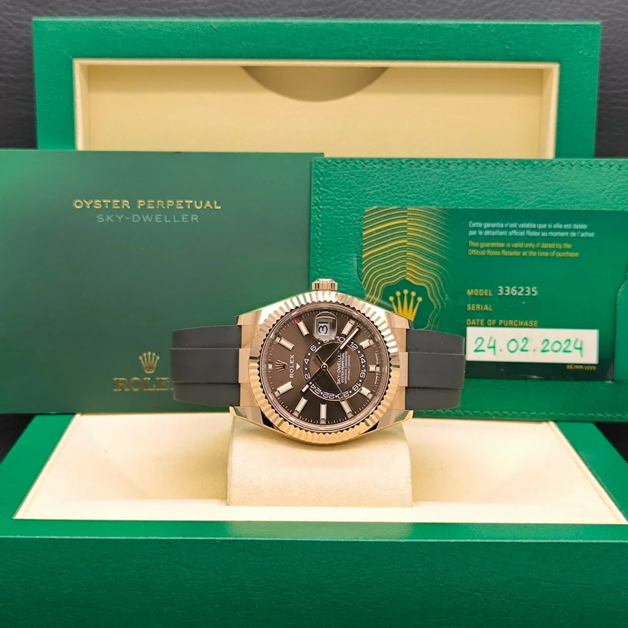 Thumb Sky-Dweller Everose / Chocolate / OysterFlex