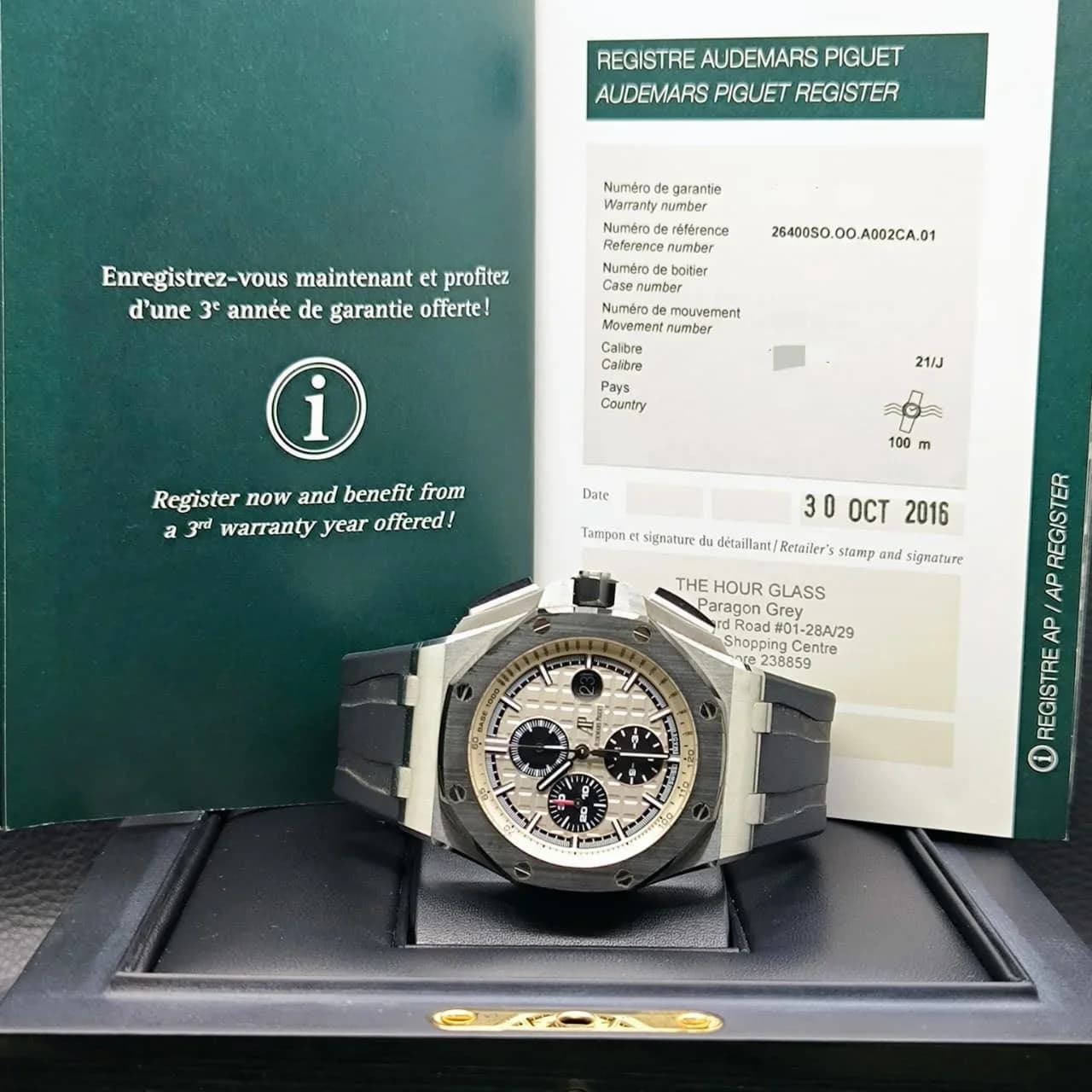 Thumb Royal Oak Offshore 44 Stainless Steel / Ceramic / Silver / Rubber