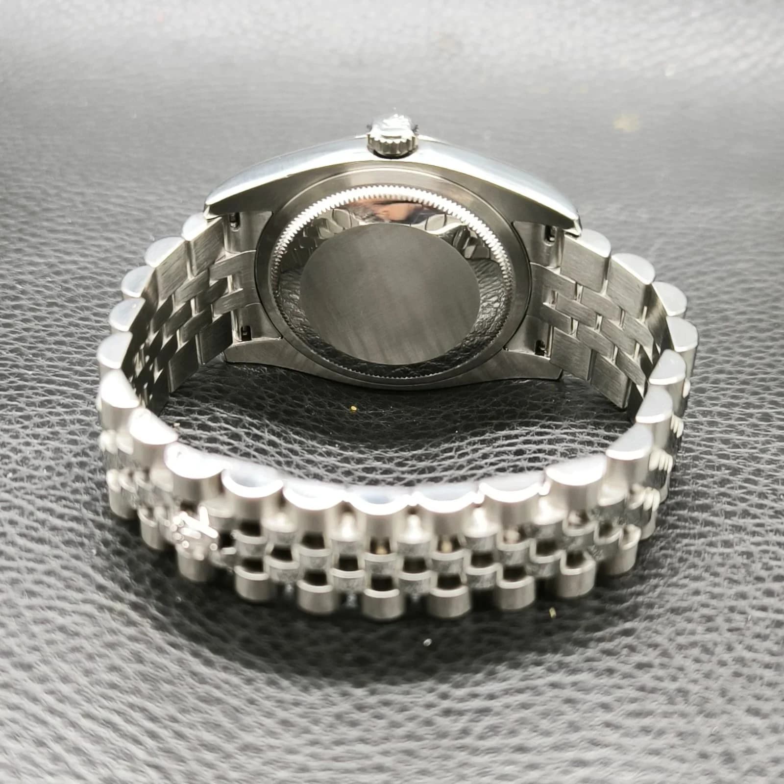 Thumb Datejust 36 Stainless Steel Fluted / Jubilee / Silver