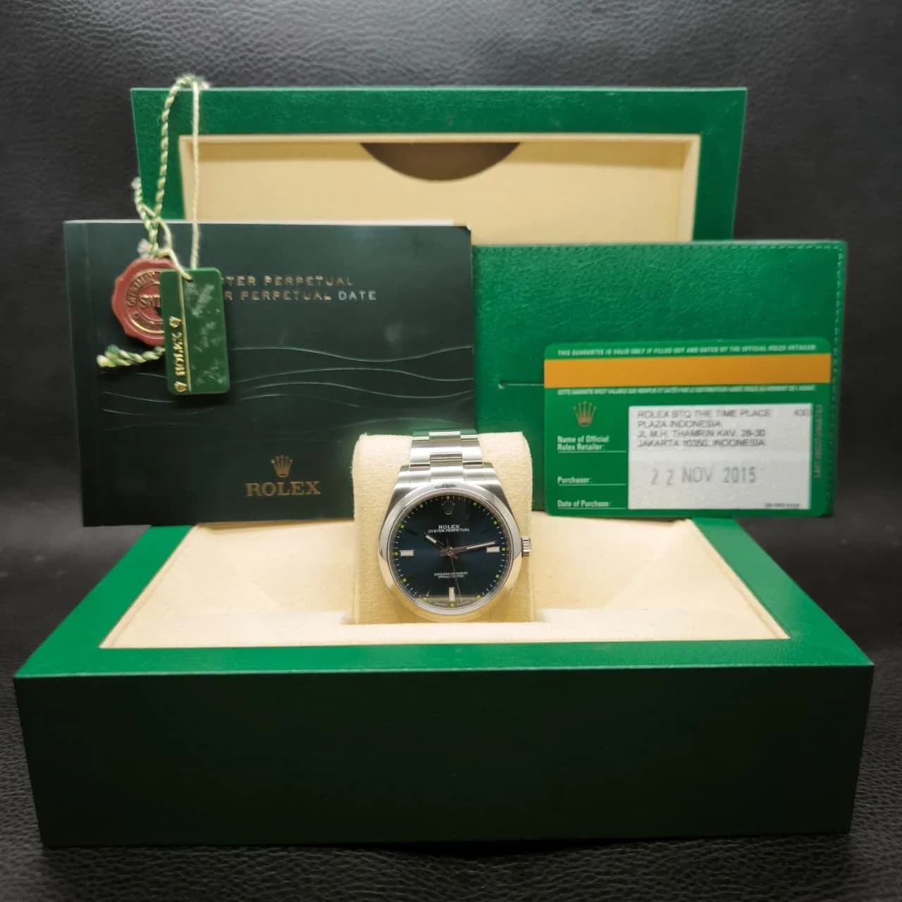 Thumb Oyster Perpetual 39 Blue