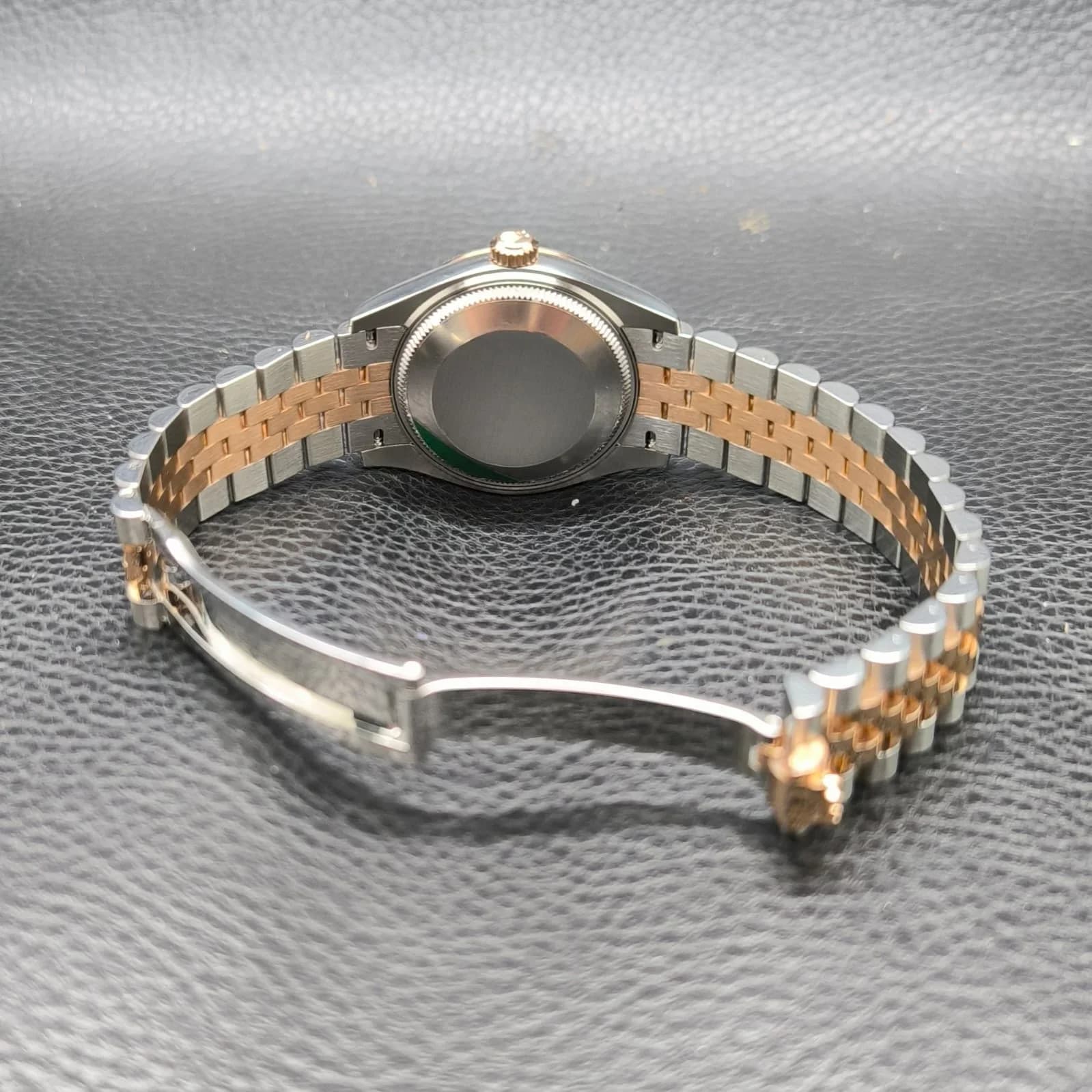 Thumb Datejust 31 Stainless Steel/ Rose Gold / Fluted / Grey - Roman / Jubilee