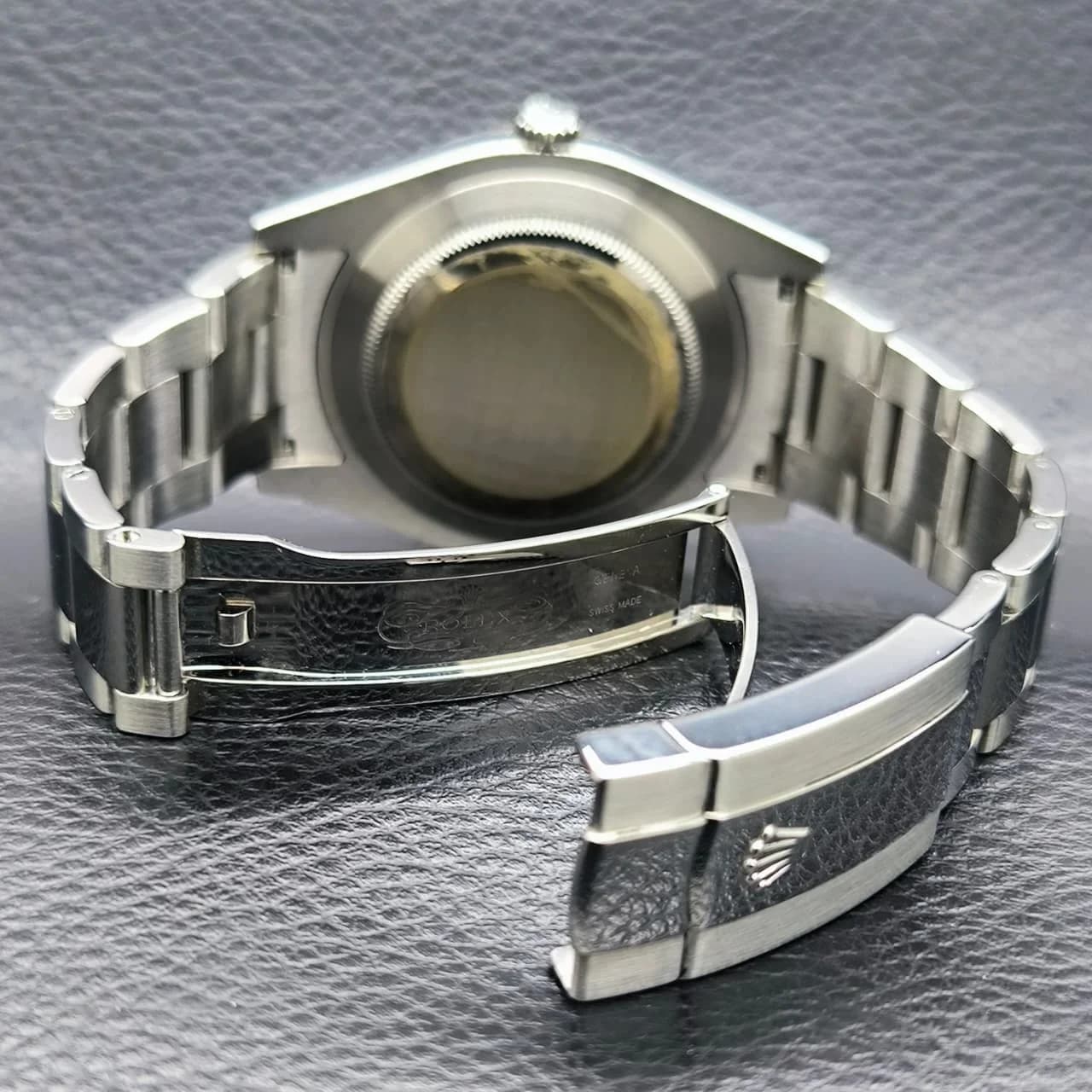 Thumb Datejust II Fluted Dark Rhodium Diamond