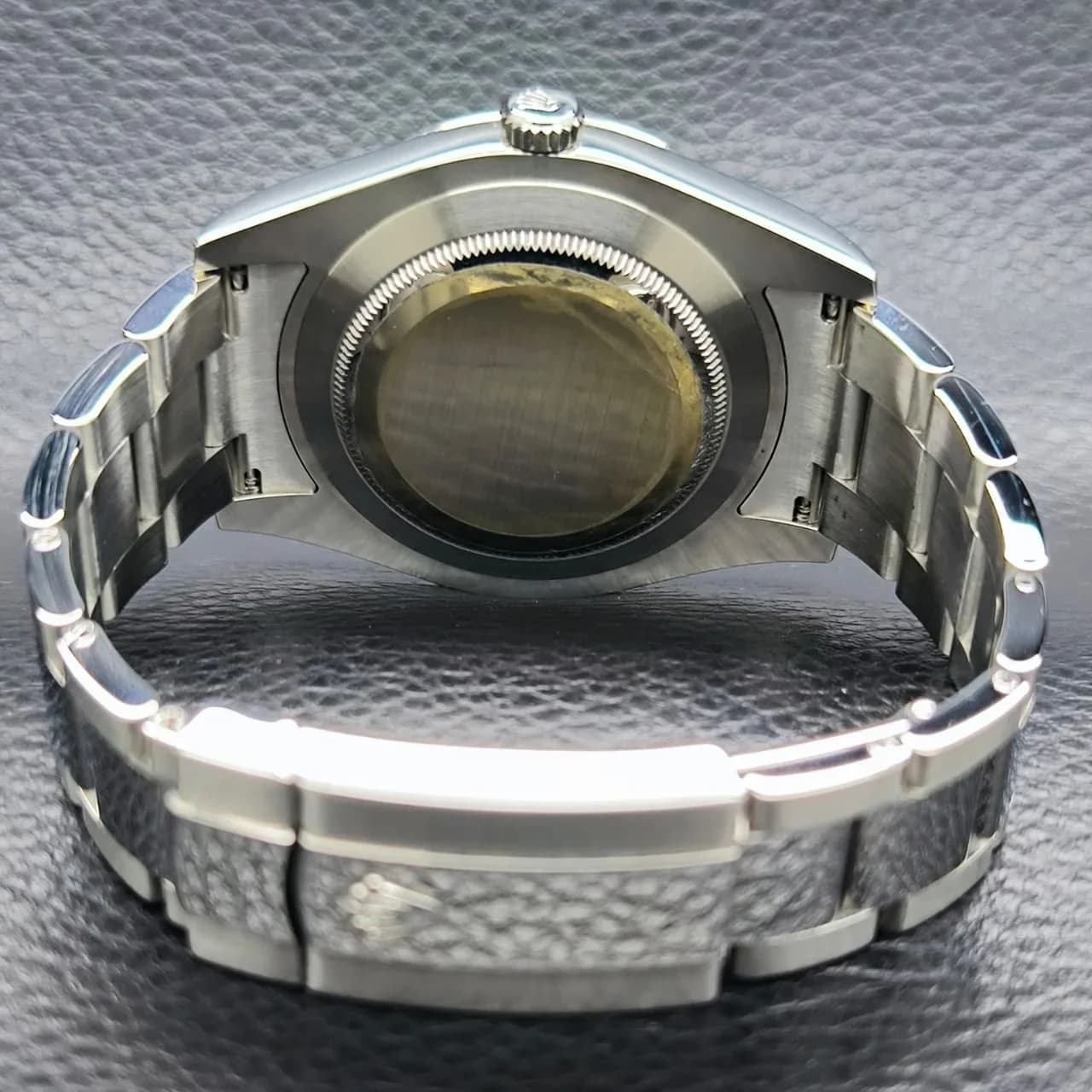 Thumb Datejust II Fluted Dark Rhodium Diamond