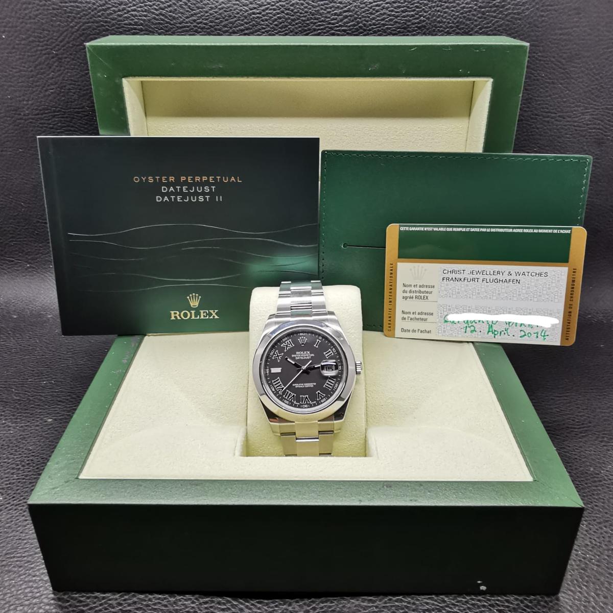 Thumb Datejust II Black