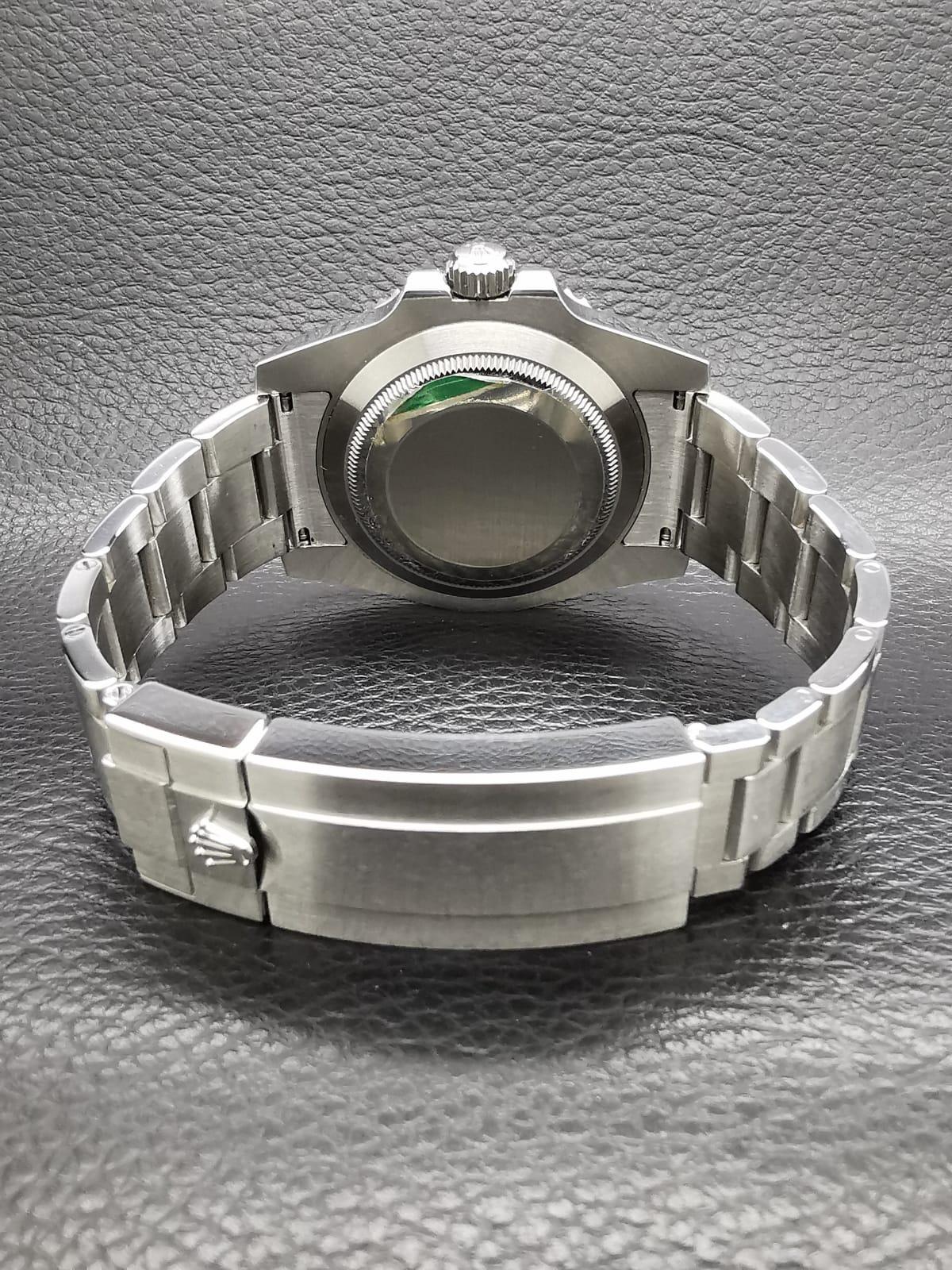 Thumb Submariner Date Stainless Steel / Green / Cerachom