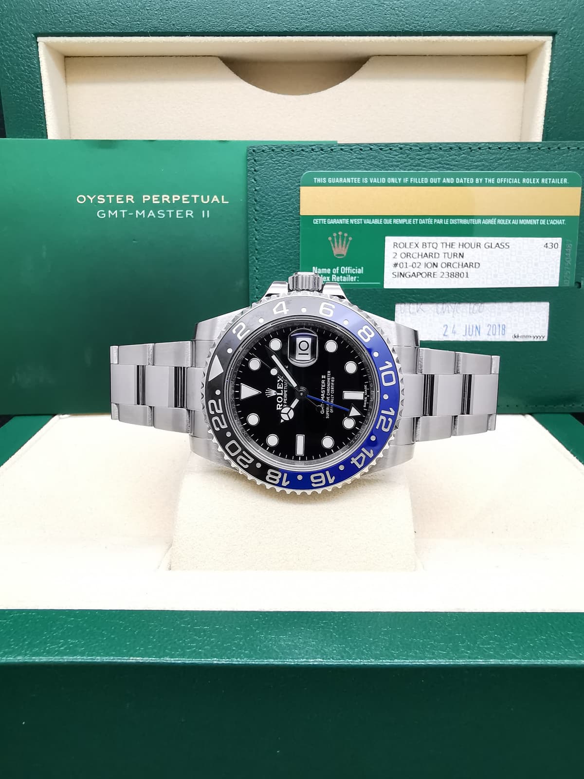 Thumb GMT-Master II Stainless Steel / BLNR