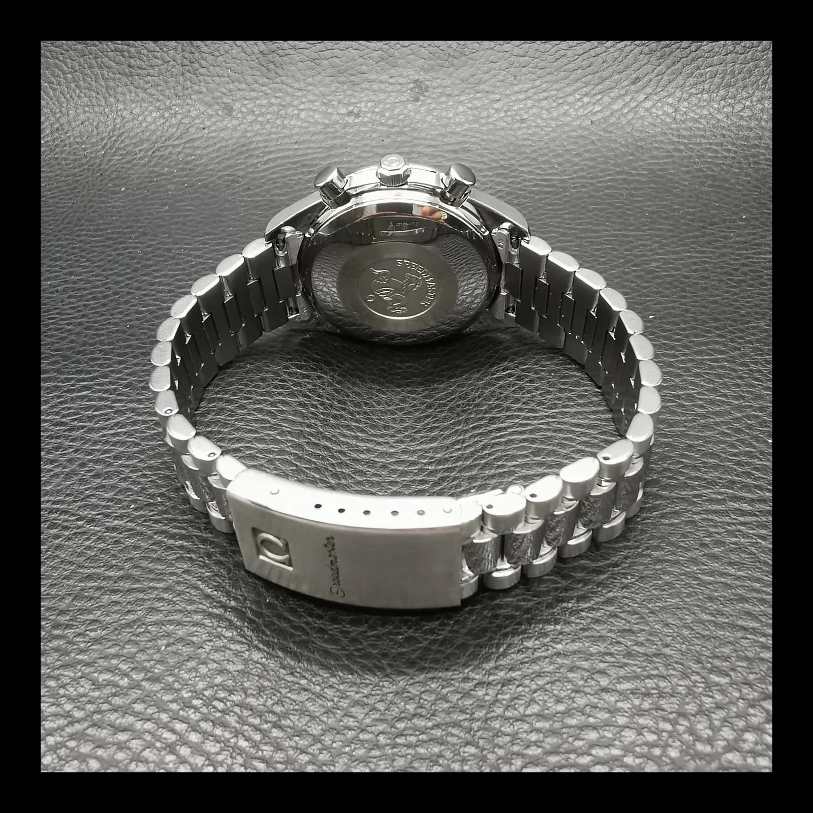 Thumb Speedmaster Date 39 Stainless Steel / Blue / Bracelet