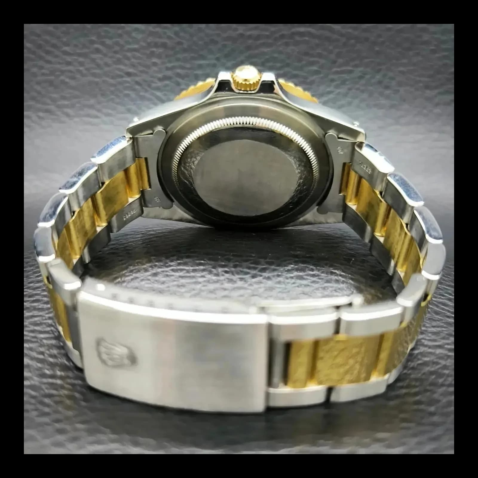 Thumb Rolex GMT Master 1675 Black Nipple Gilt Dial