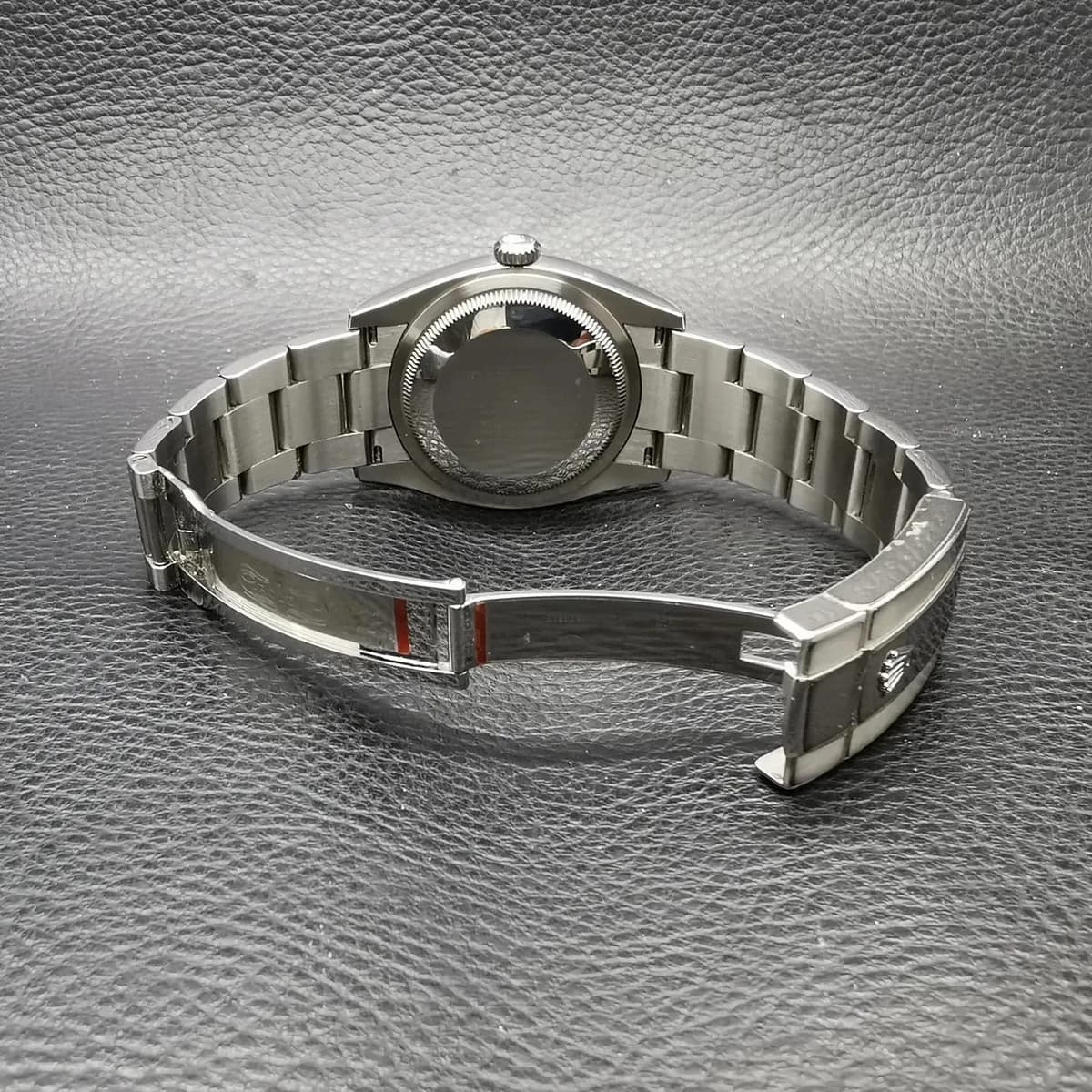 Thumb Datejust 36 Stainless Steel / Domed / White Roman / Oyster