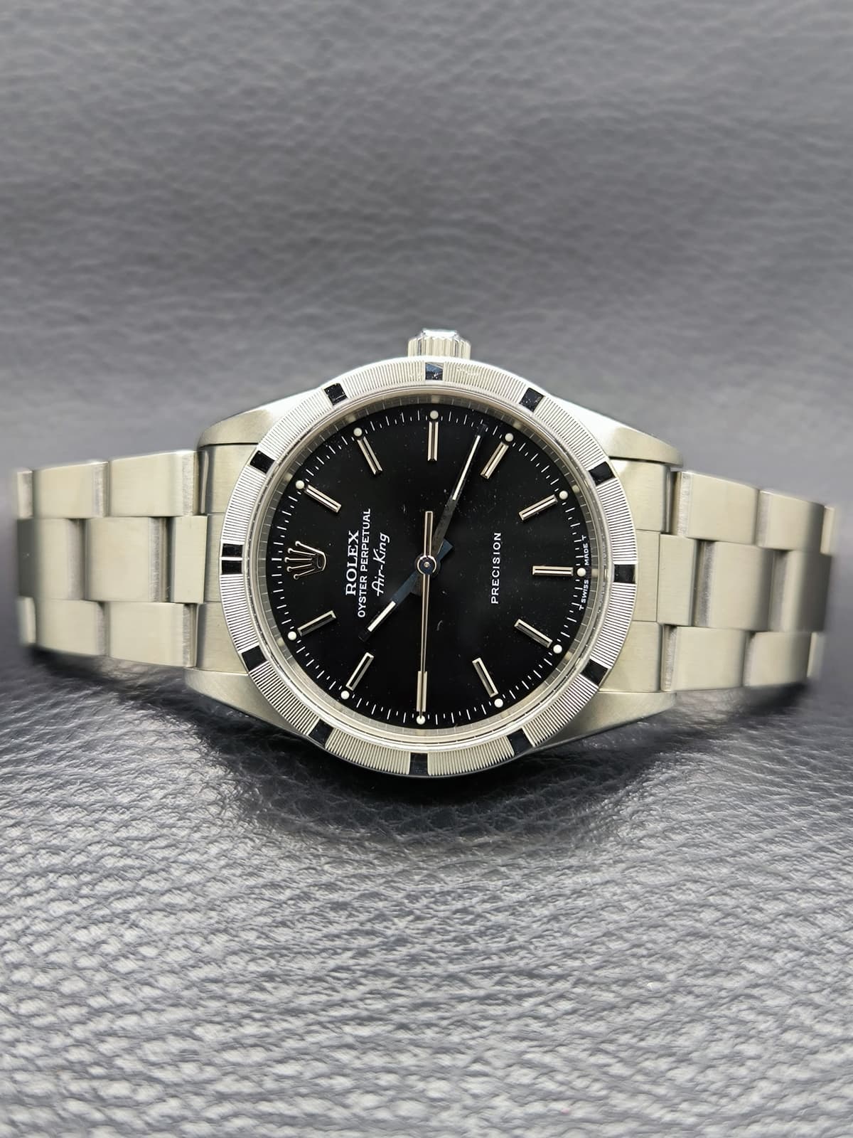 Thumb Air-King Precision Silver Dial