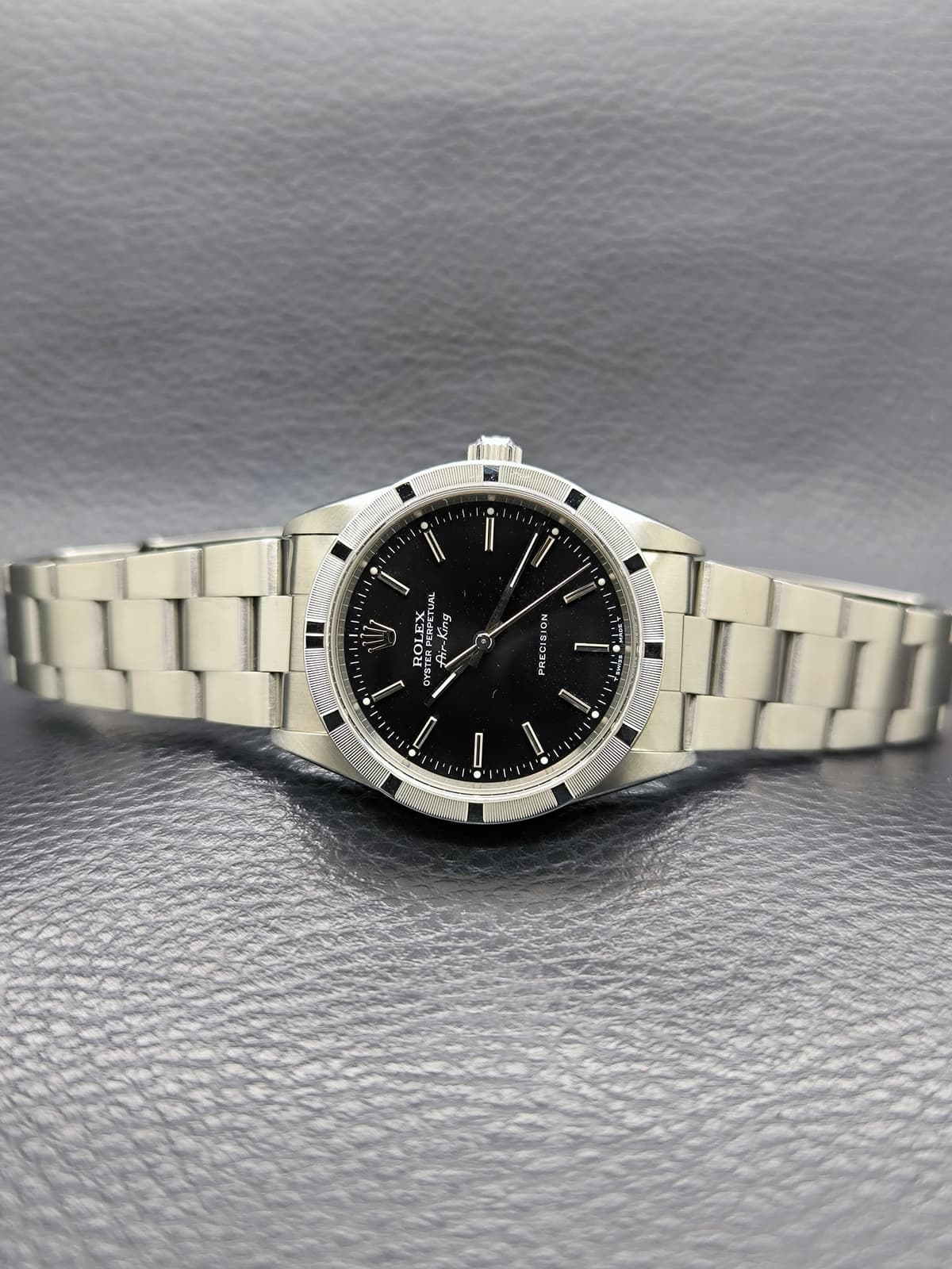 Thumb Air-King Precision Silver Dial