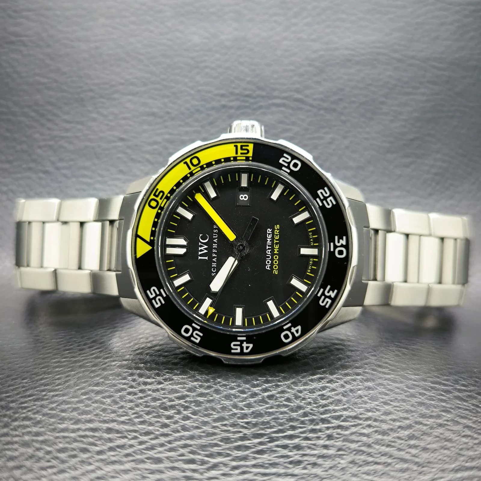 Thumb Aquatimer 2000 Stainless Steel / Black / Bracelet