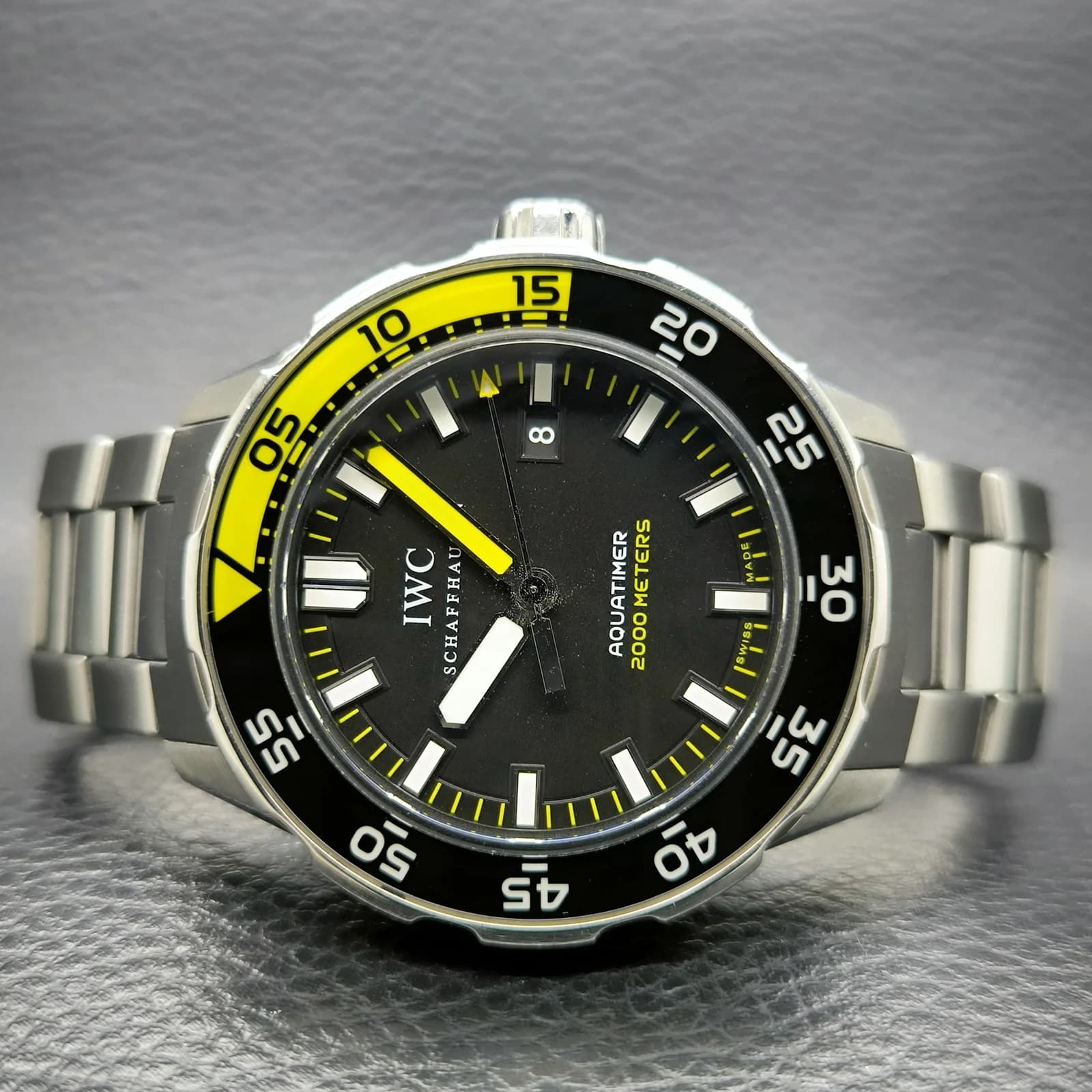 Thumb Aquatimer 2000 Stainless Steel / Black / Bracelet