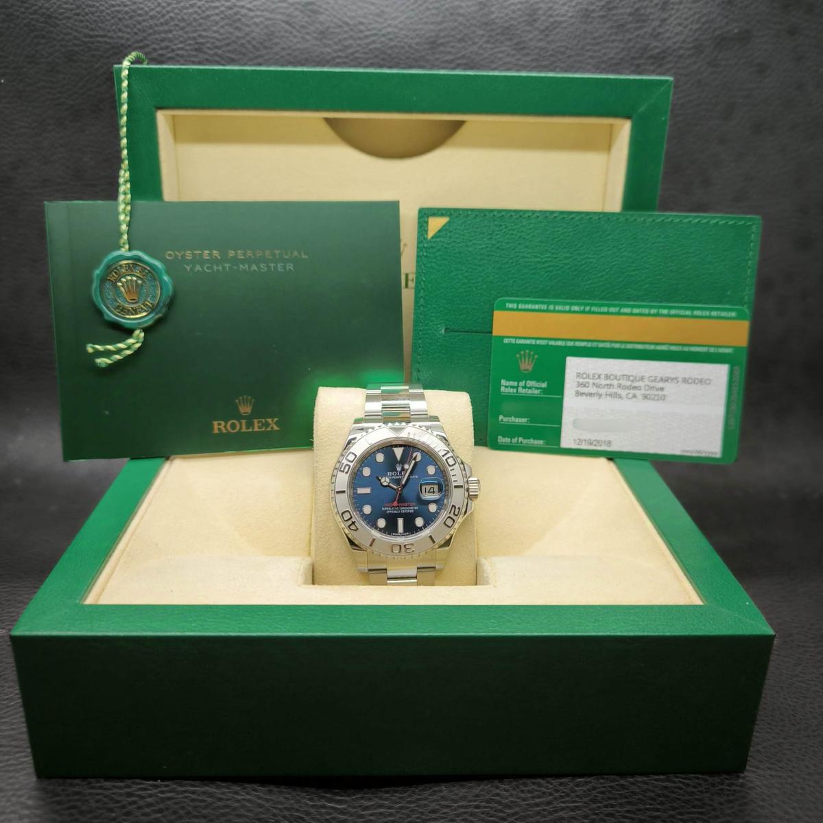 Thumb Yacht-Master 40 Rolesium / Blue
