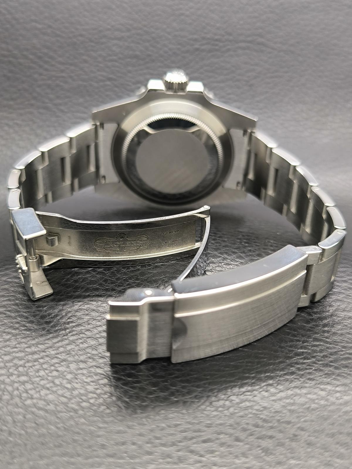 Thumb Submariner Date Stainless Steel / Green / Cerachom
