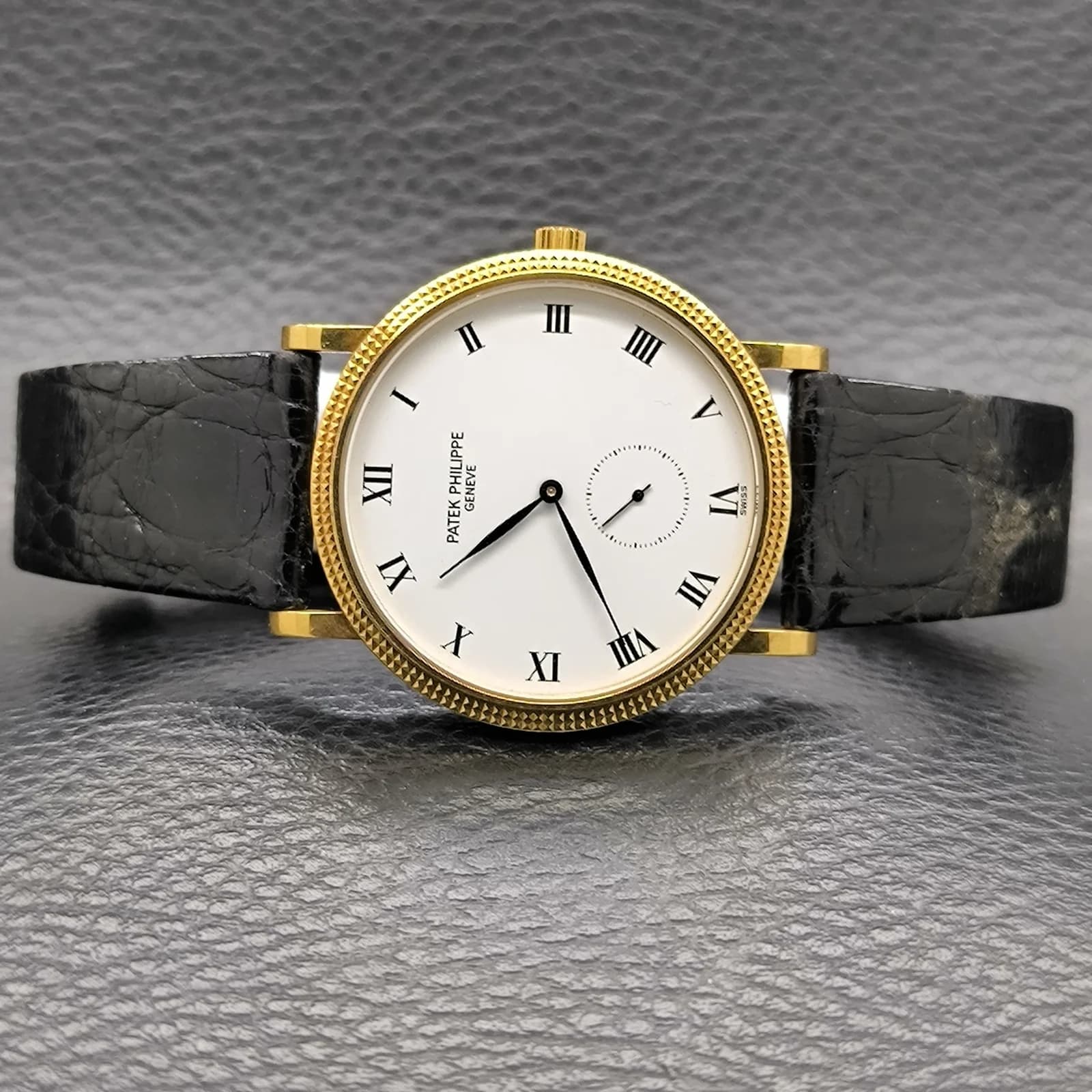 Thumb Calatrava 3919 Yellow Gold / White 
