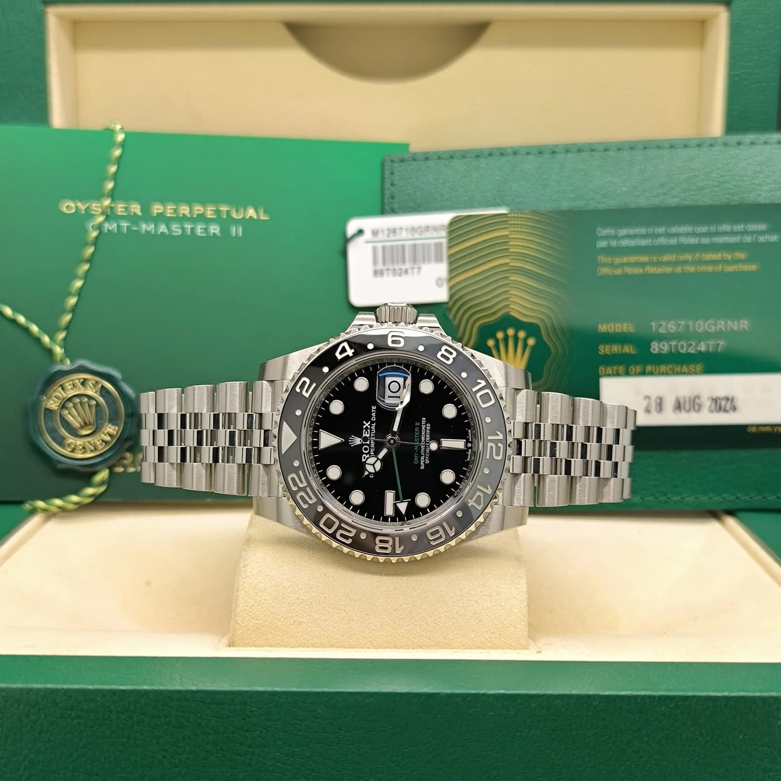 Thumb GMT-Master II Stainless Steel / GRNR / Jubilee