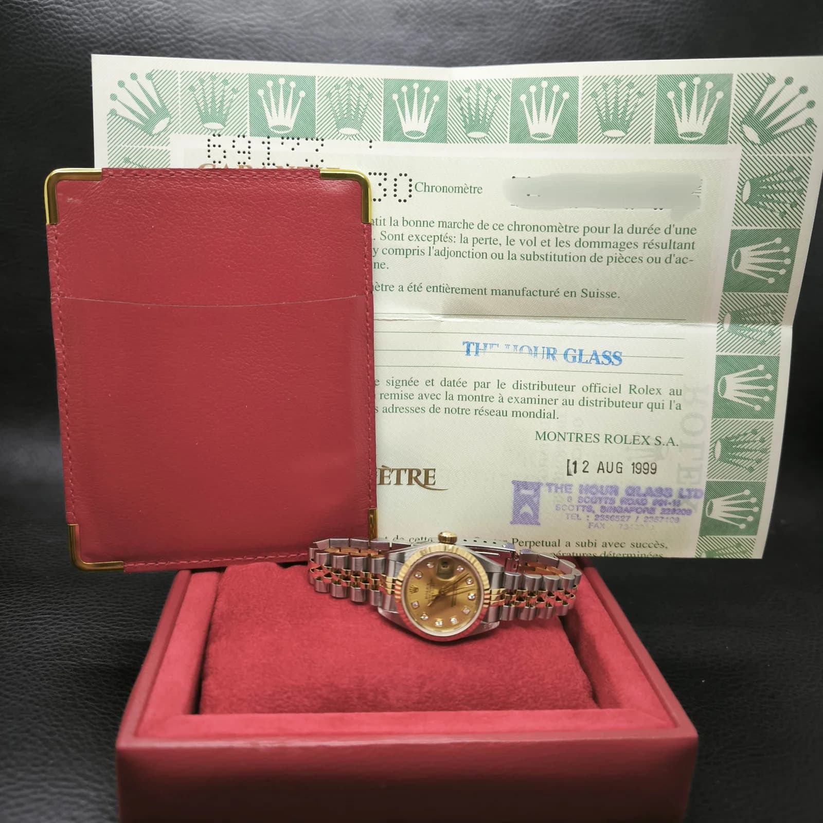 Thumb Lady-Datejust 26 Two Tone Yellow Gold / Jubilee / Champagne / Diamond