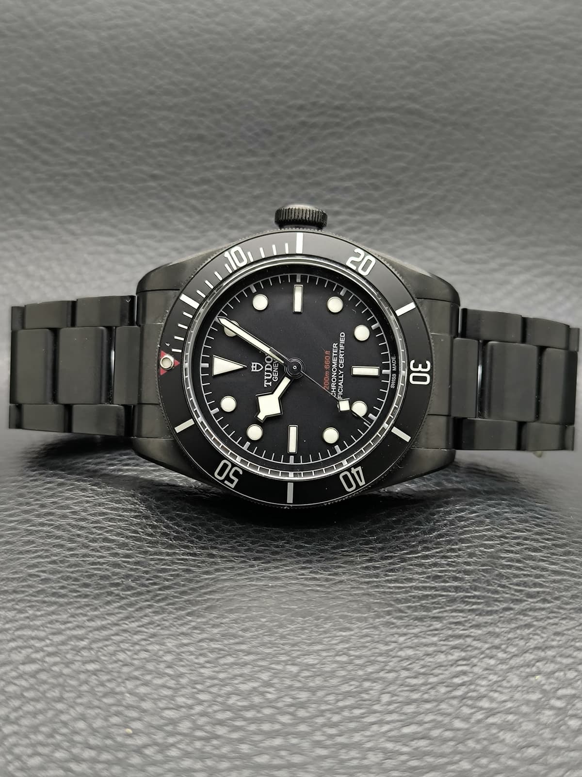 Thumb Heritage Black Bay Black Dark / Straight End Bracelet