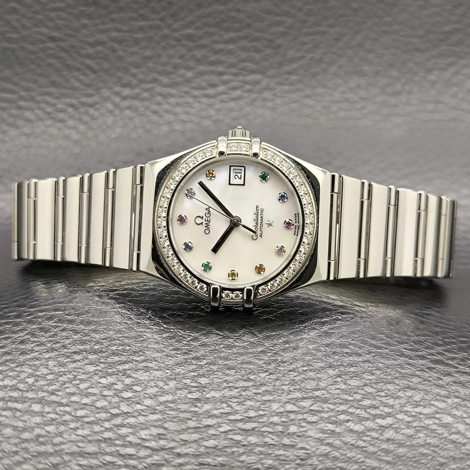 Thumb Constellation Automatic 27.5 My Choice Stainless Steel / Diamond / MOP Iris