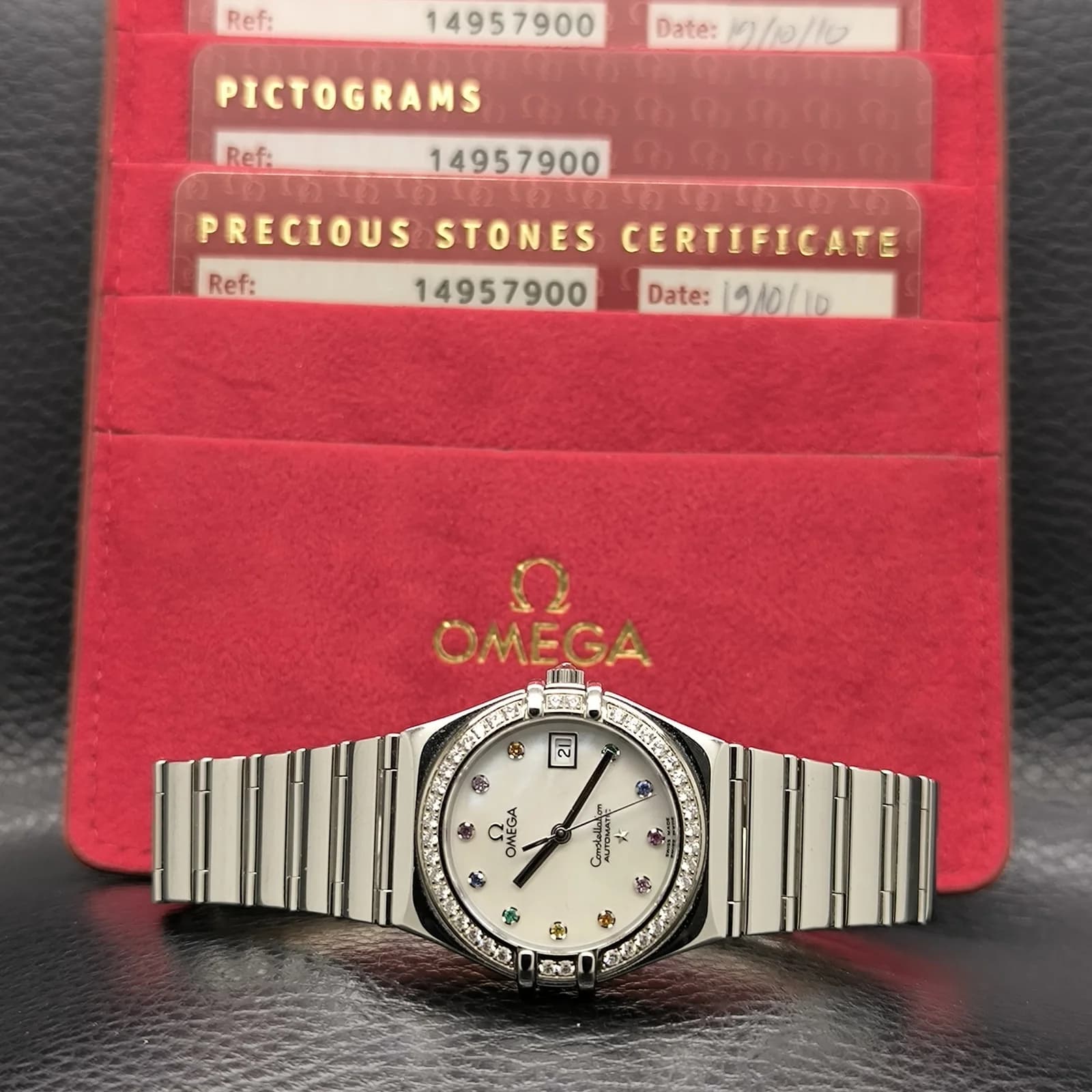 Thumb Constellation Automatic 27.5 My Choice Stainless Steel / Diamond / MOP Iris