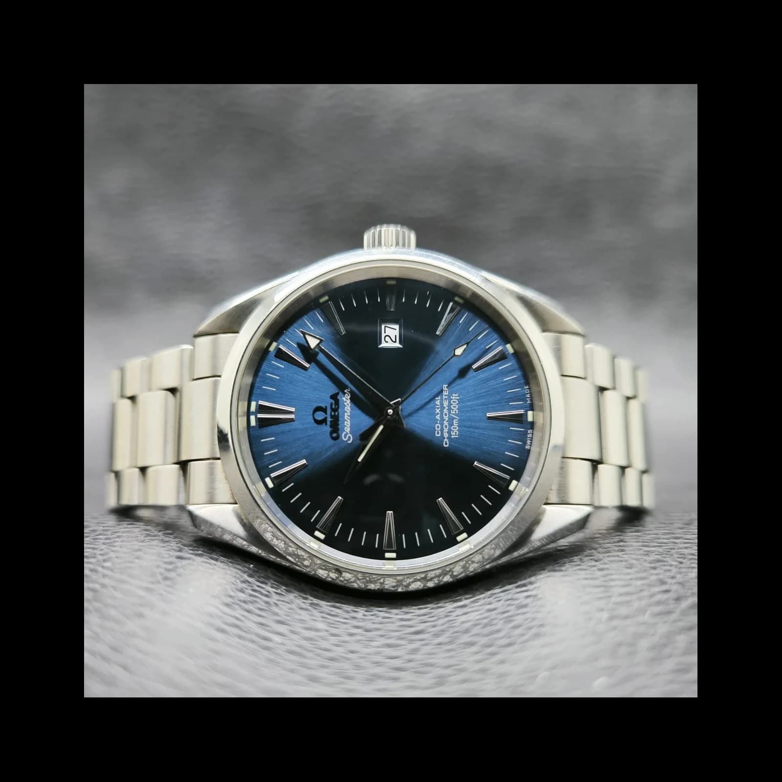 Thumb Seamaster Aqua Terra 150M Co-Axial 42.2 Stainless Steel / Blue / Bracelet