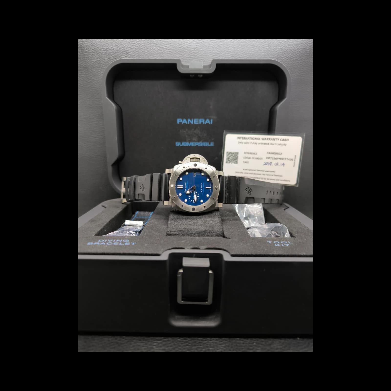 Thumb Luminor Submersible 47 3 Days Automatic BMG-Tech / Blue