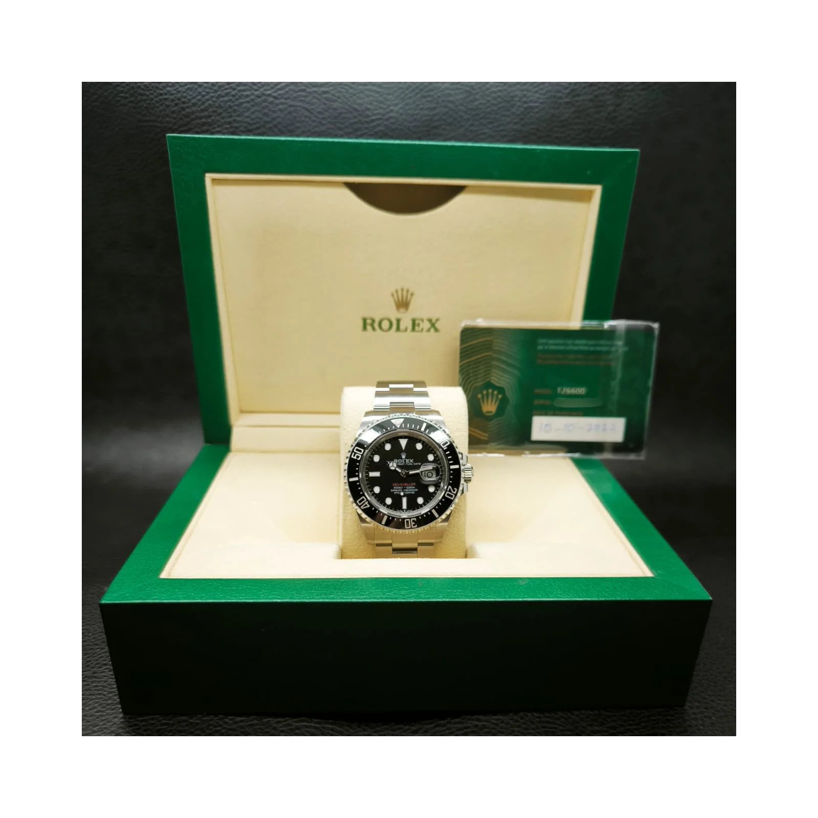 Thumb Sea-Dweller Stainless Steel / Black