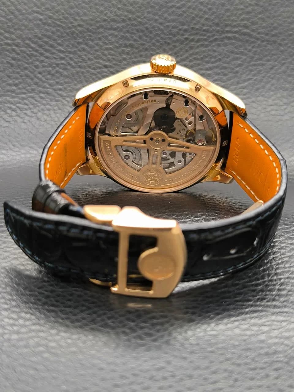 Thumb Portugieser Perpetual Calendar Single Moon Armor Gold / Blue / Boutique Edition