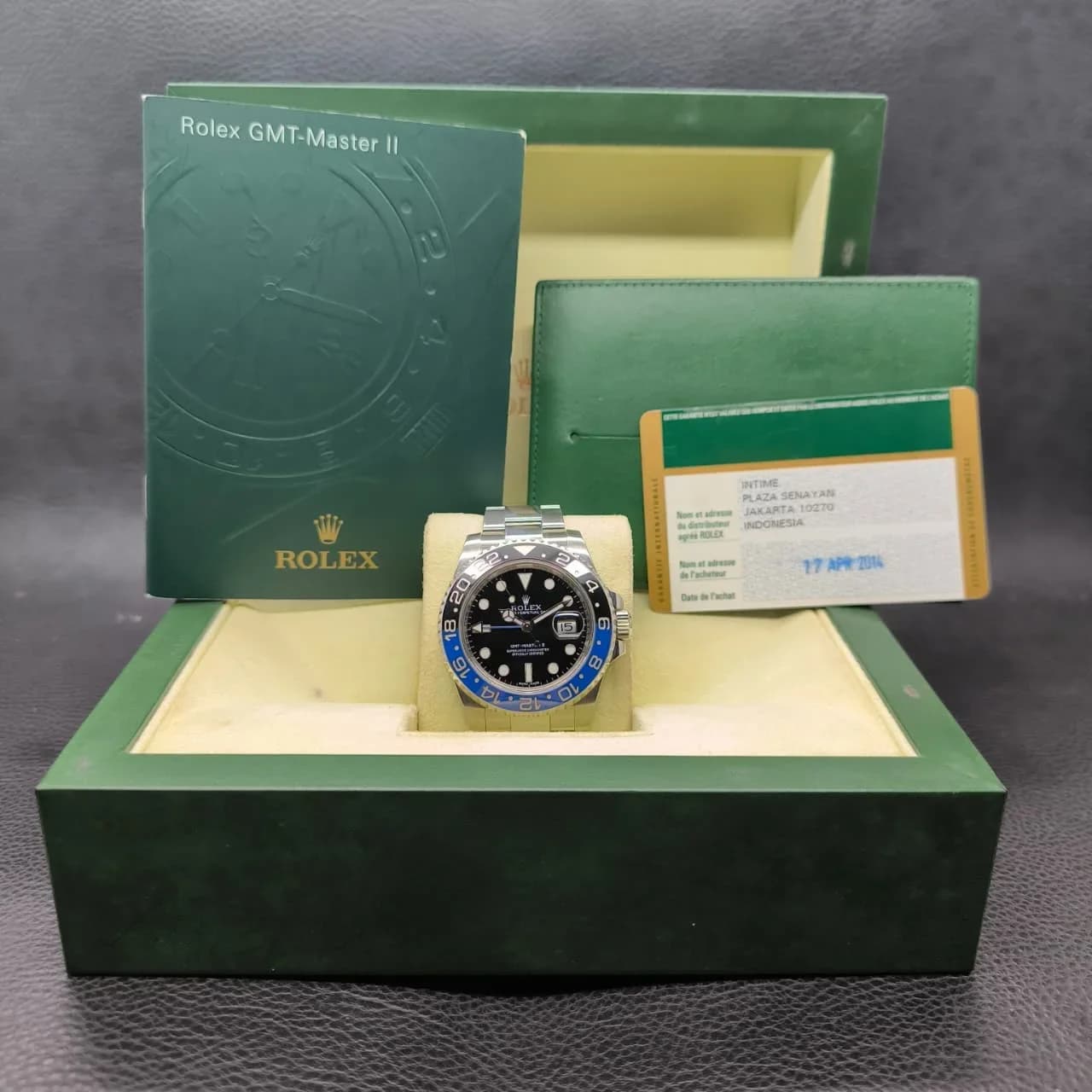 Thumb GMT-Master II Stainless Steel / BLNR