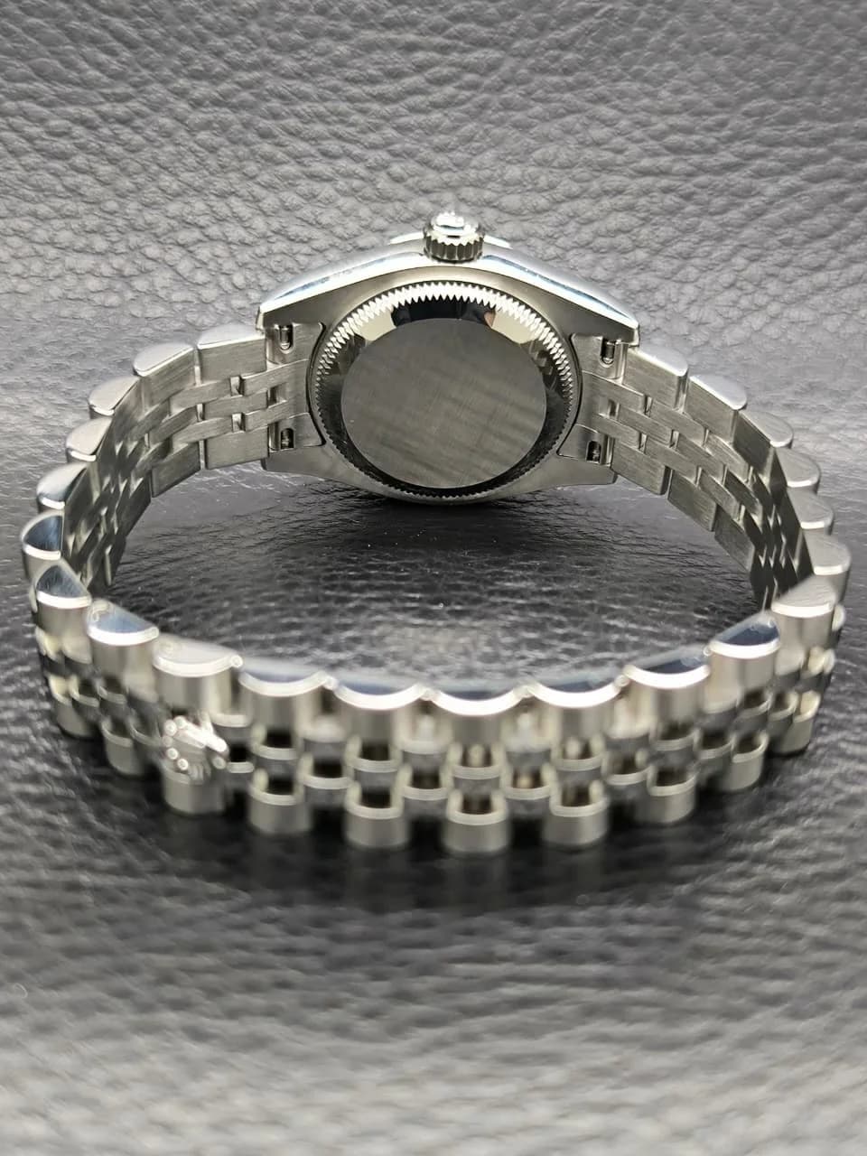 Thumb Lady-Datejust 26 Fluted Silver Diamonds Jubilee