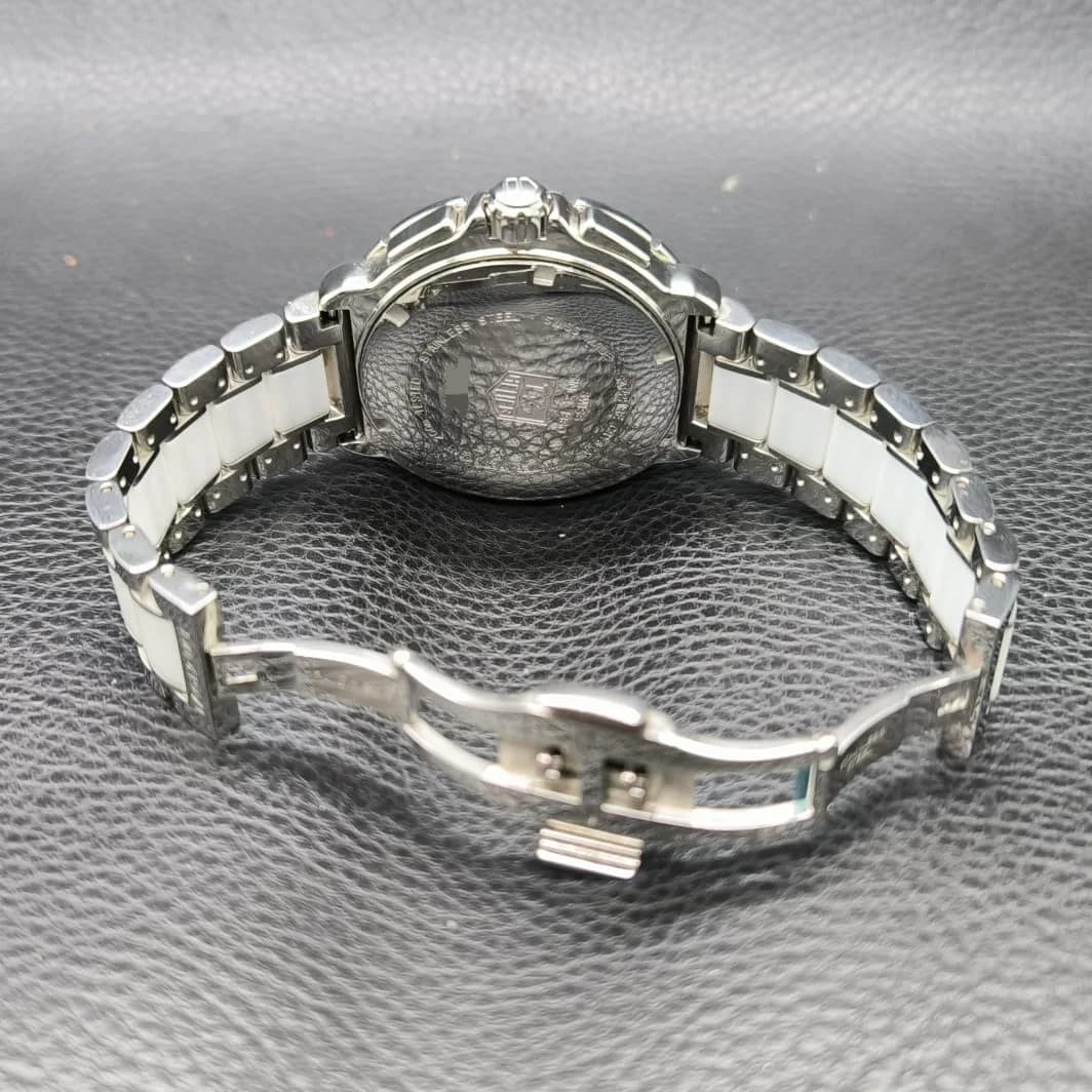 Thumb Formula 1 Chronograph Quartz 41 Stainless Steel / Diamond / White / Bracelet