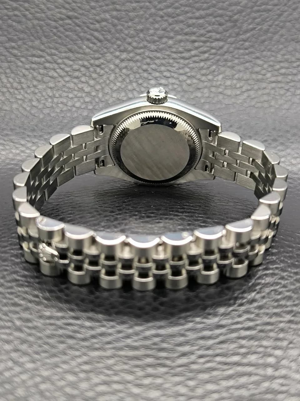 Thumb Lady-Datejust 26 Fluted Silver Diamonds Jubilee