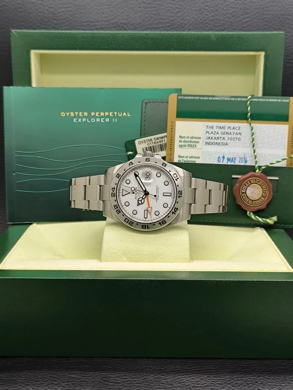 Thumb Explorer II Stainless Steel / White