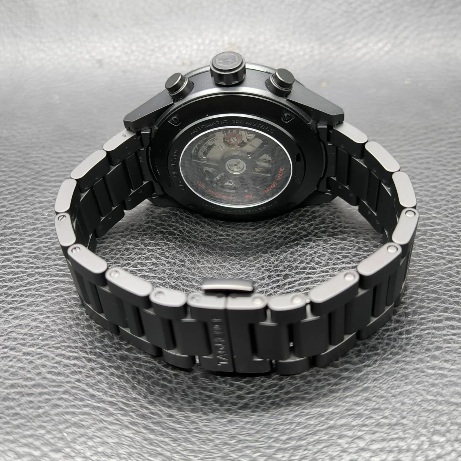 Thumb Carrera Calibre Heuer 01 45 Ceramic / Skeleton / Bracelet