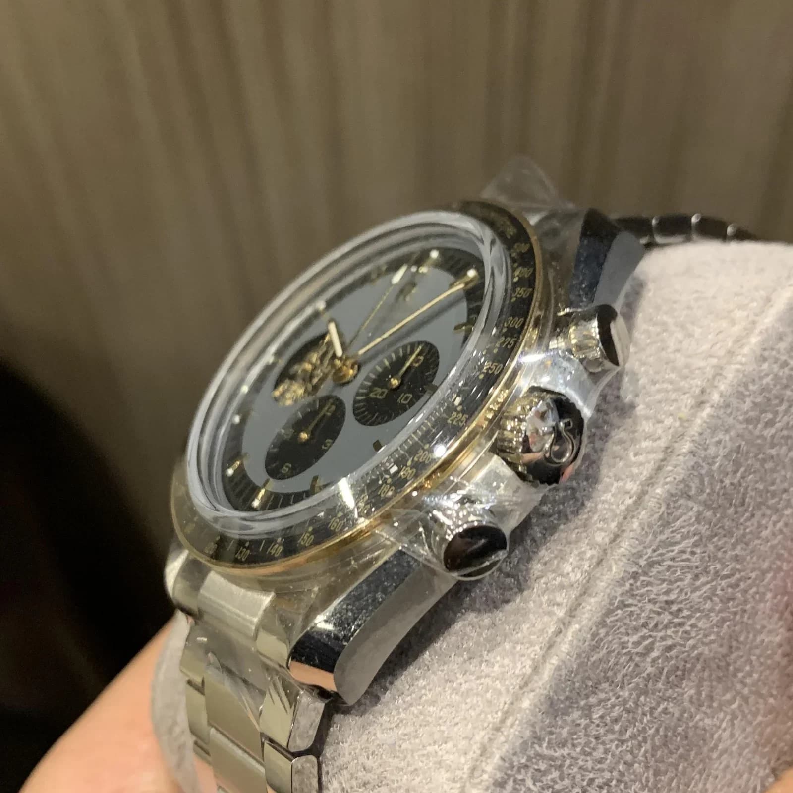 Thumb Speedmaster Professional Moonwatch Apollo 11 50 Anniversary  Stainless Steel / Moonshine Gold