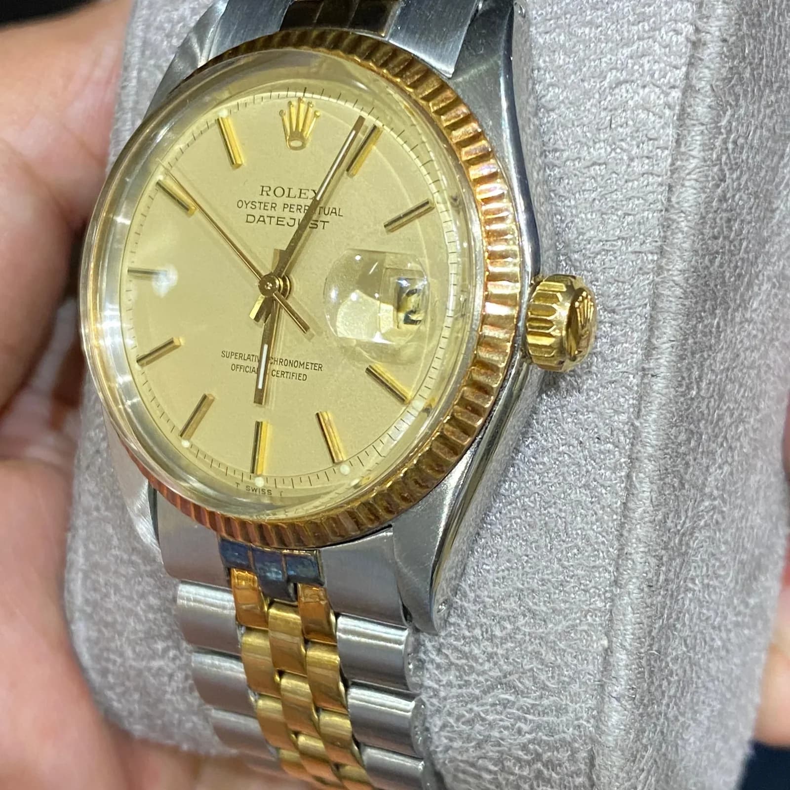 Thumb ROLEX DATEJUST 1601 Twotone Automatic
