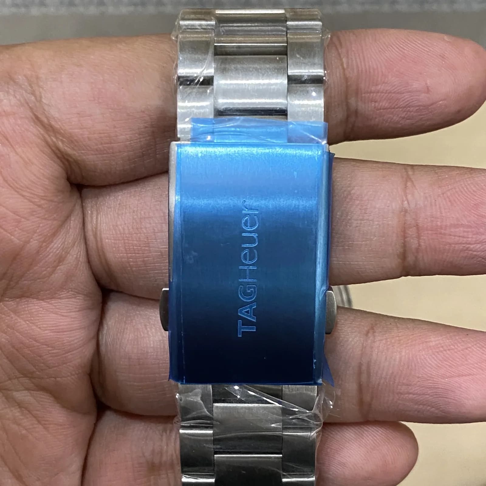 Thumb Formula 1 Quartz 43 Stainless Steel / Blue / Bracelet