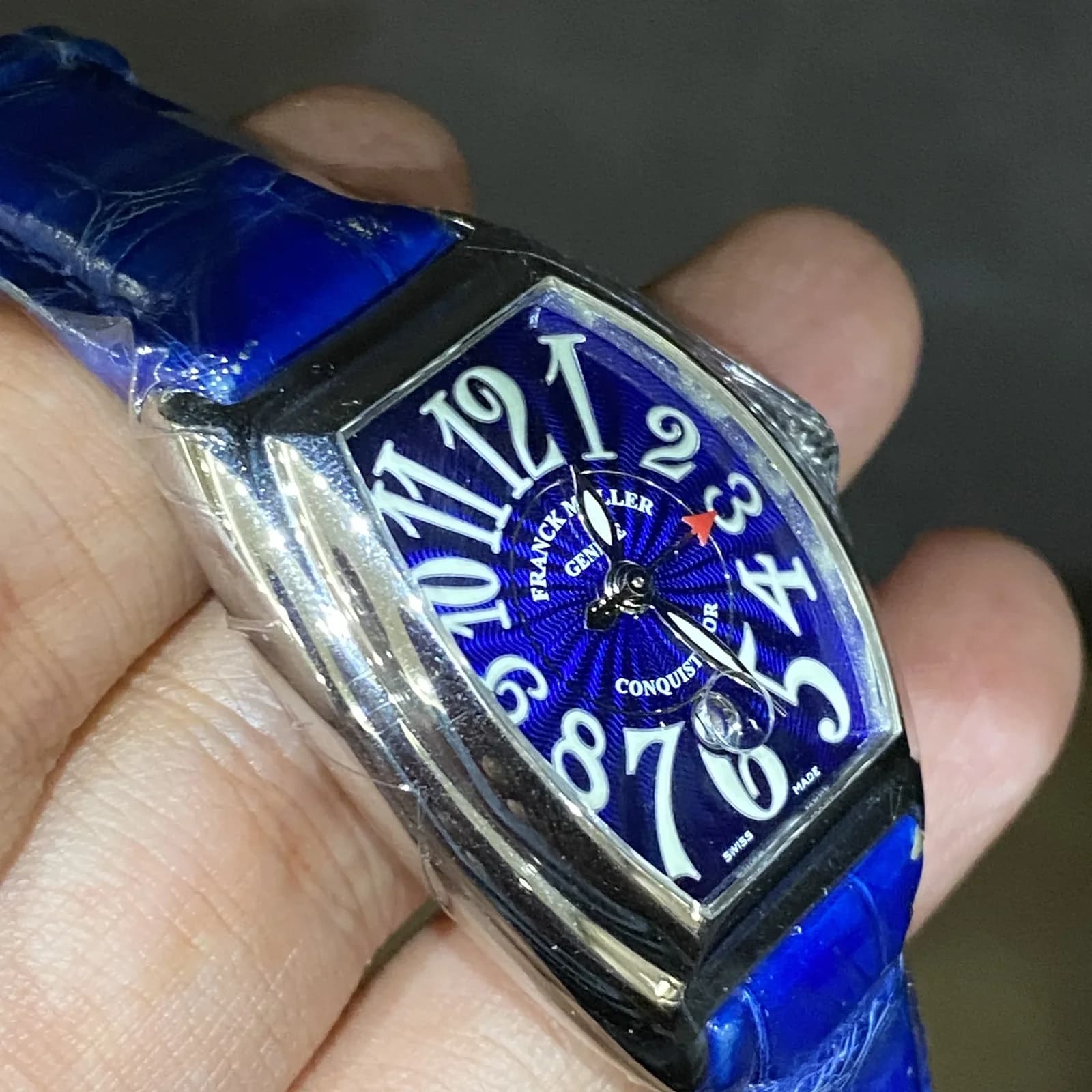 Thumb Conquistador Lady Stainless Steel Automatic / Blue