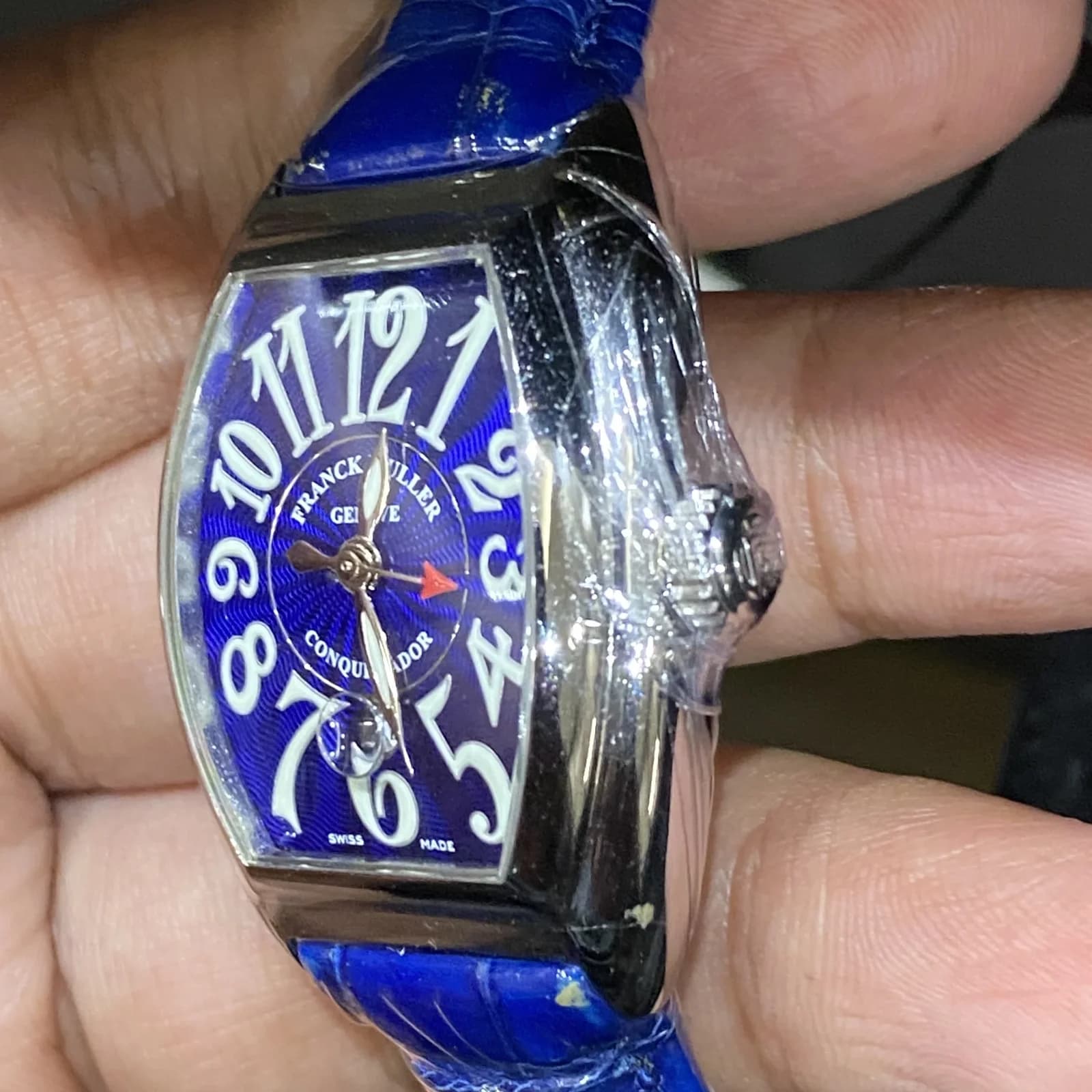 Thumb Conquistador Lady Stainless Steel Automatic / Blue