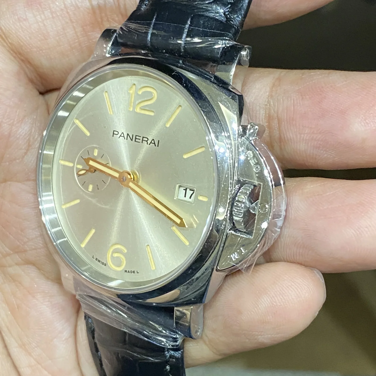 Thumb Luminor Due 42 3 Days Date Stainless Steel / Silver