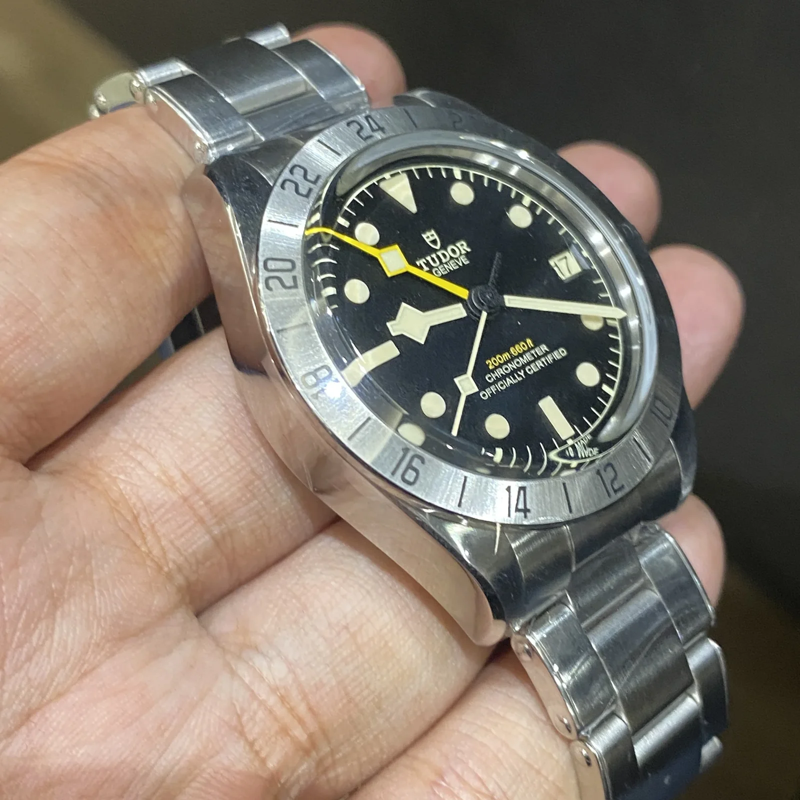 Thumb Black Bay Pro Stainless Steel / Black / Bracelet
