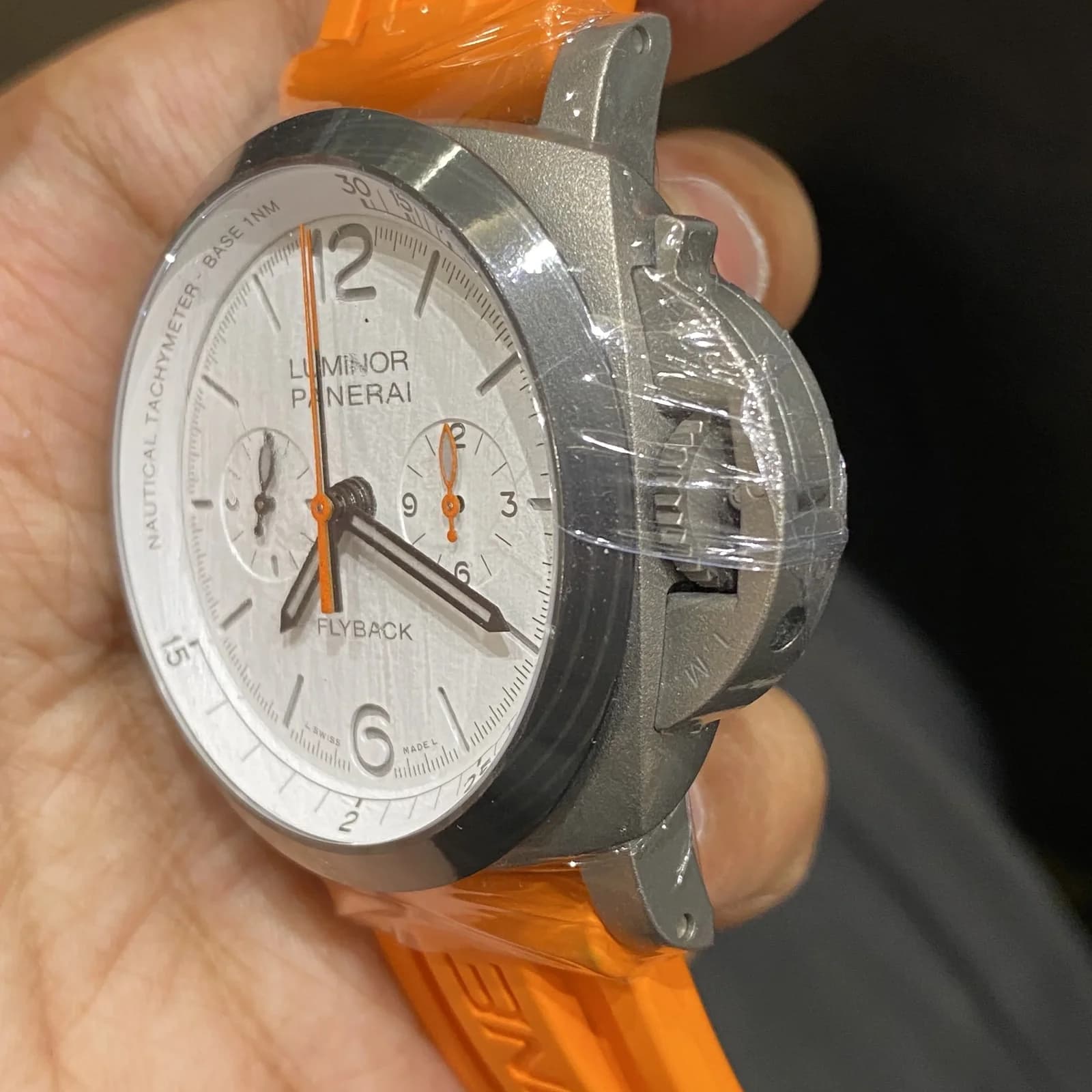 Thumb Luminor 1950 44 Chrono Flyback Automatic Zebra