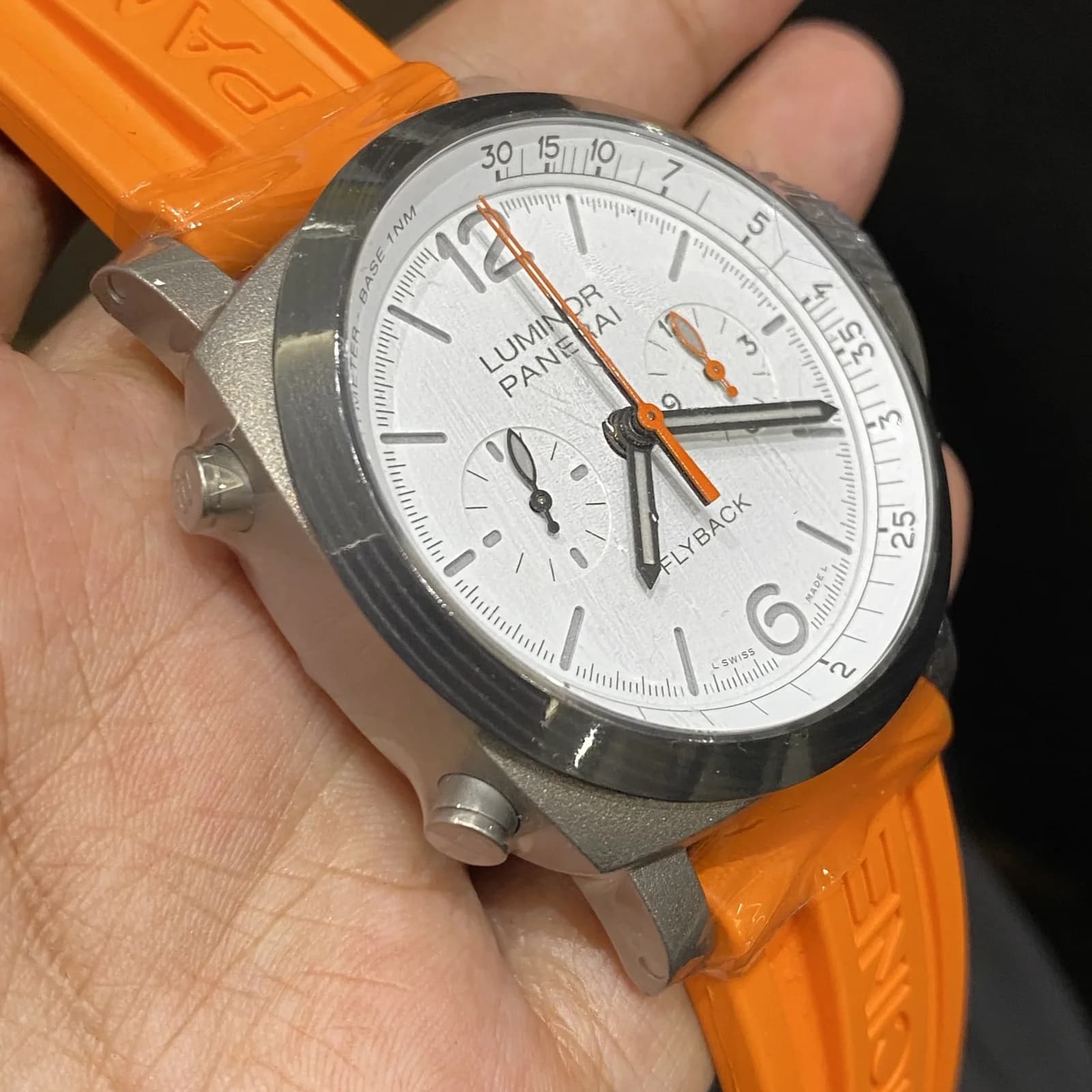 Thumb Luminor 1950 44 Chrono Flyback Automatic Zebra