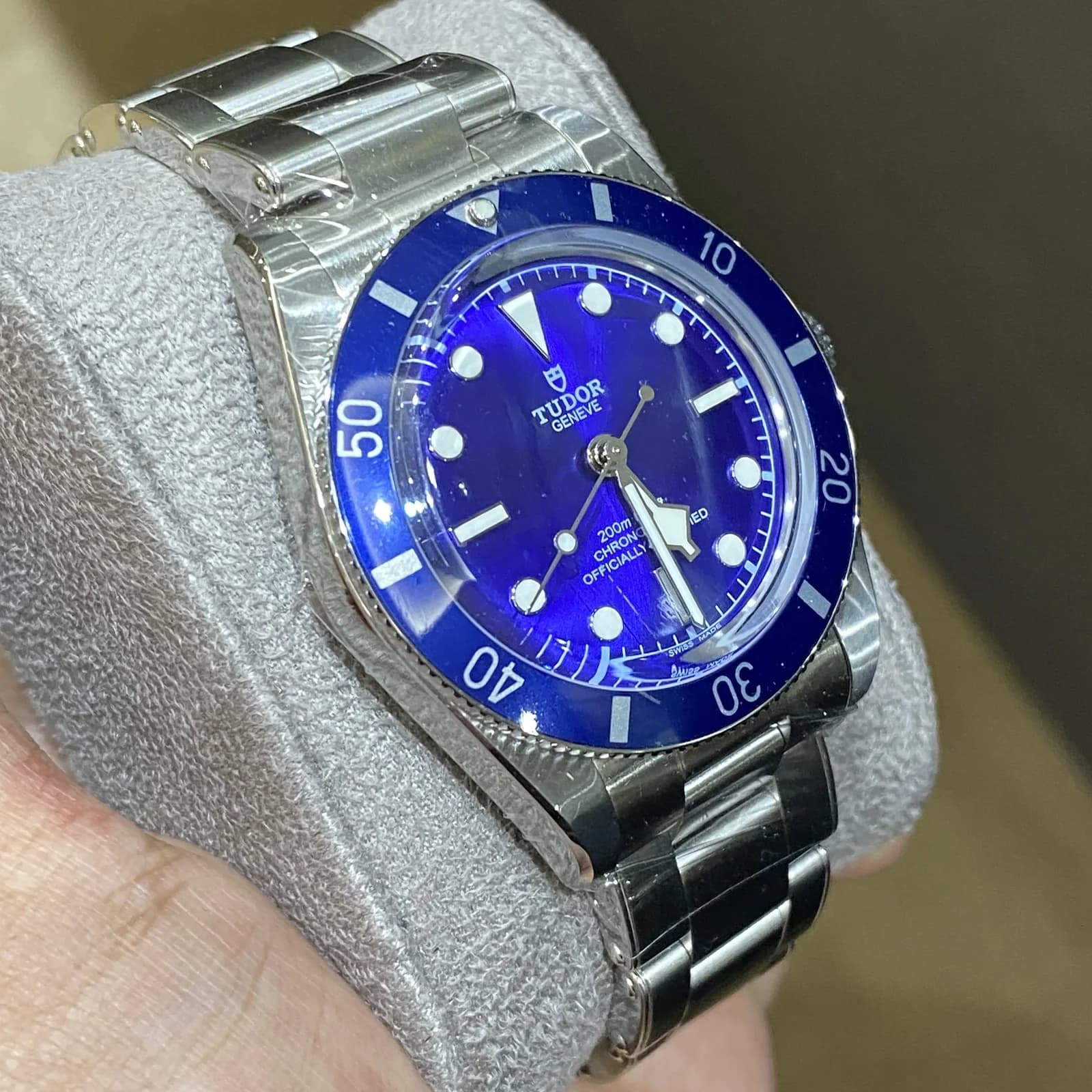 Thumb Black Bay Fifty-Four Stainless Steel Blue / Bracelet 