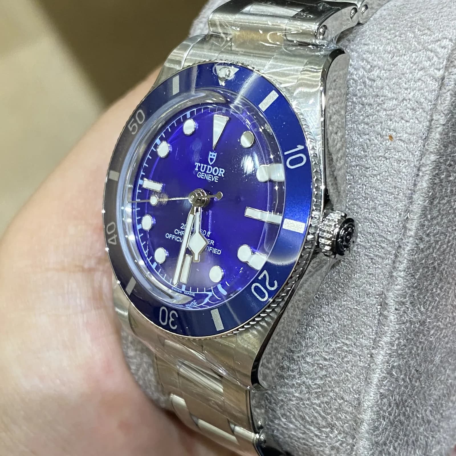 Thumb Black Bay Fifty-Four Stainless Steel Blue / Bracelet 