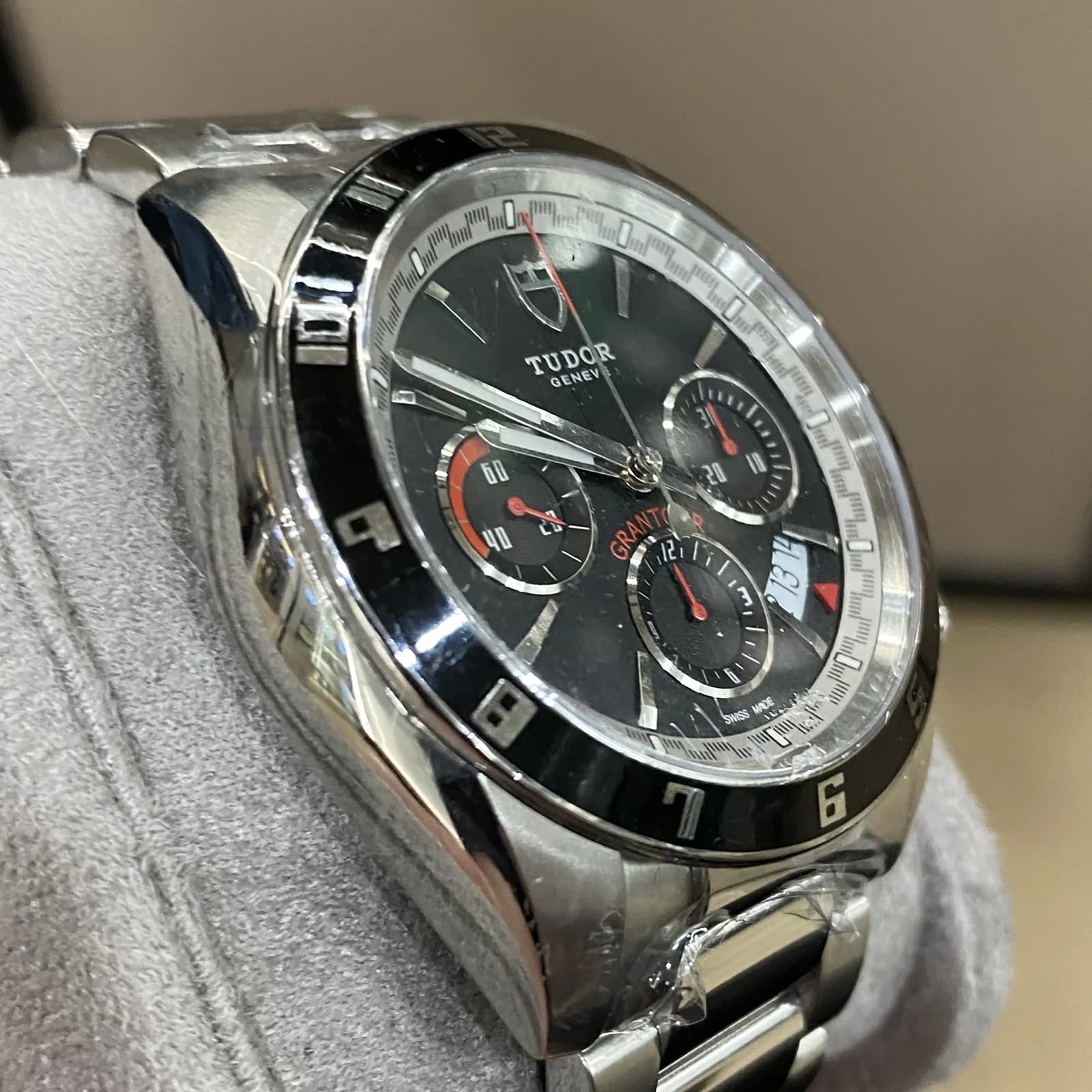 Thumb Grantour Chronograph Stainless Steel / Black
