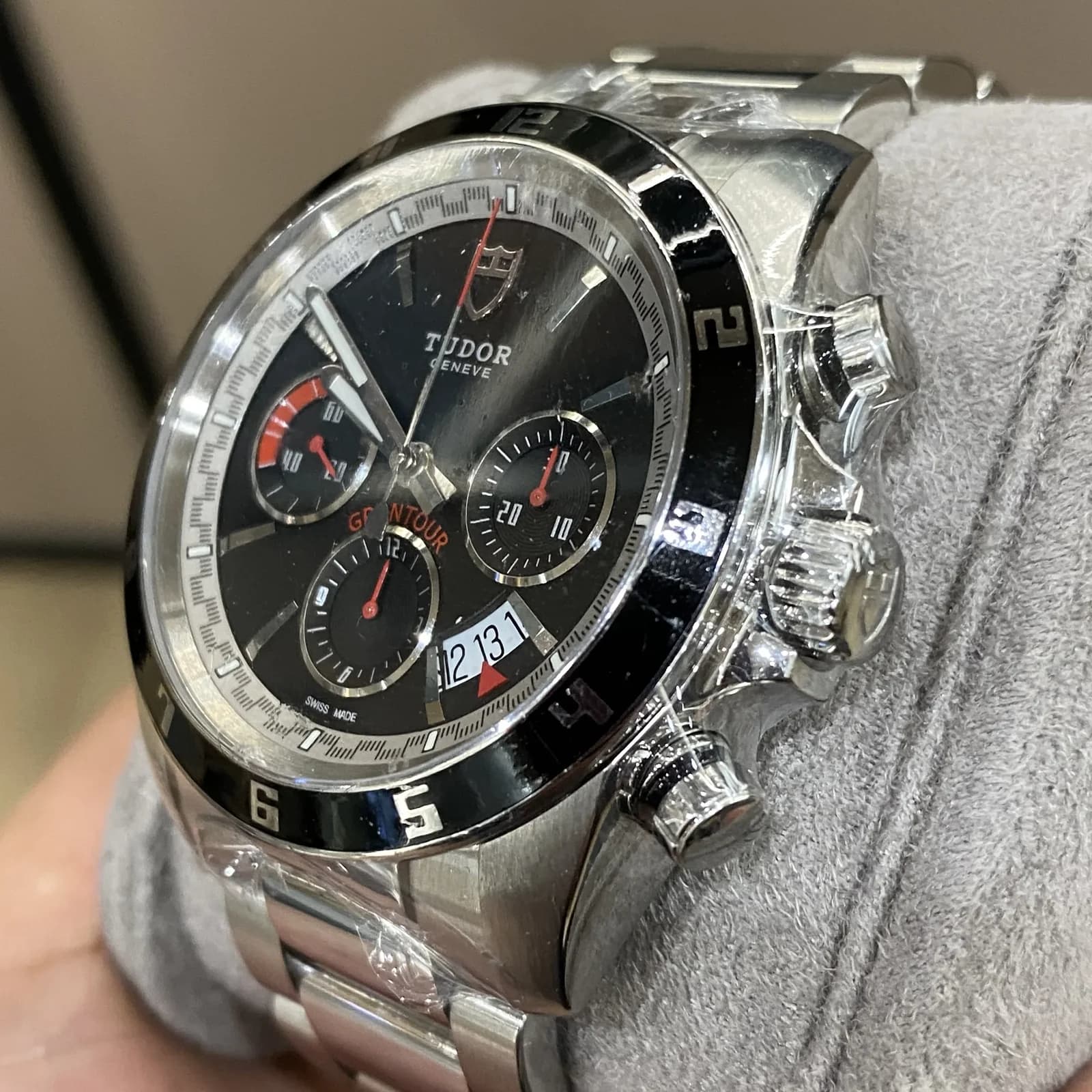 Thumb Grantour Chronograph Stainless Steel / Black