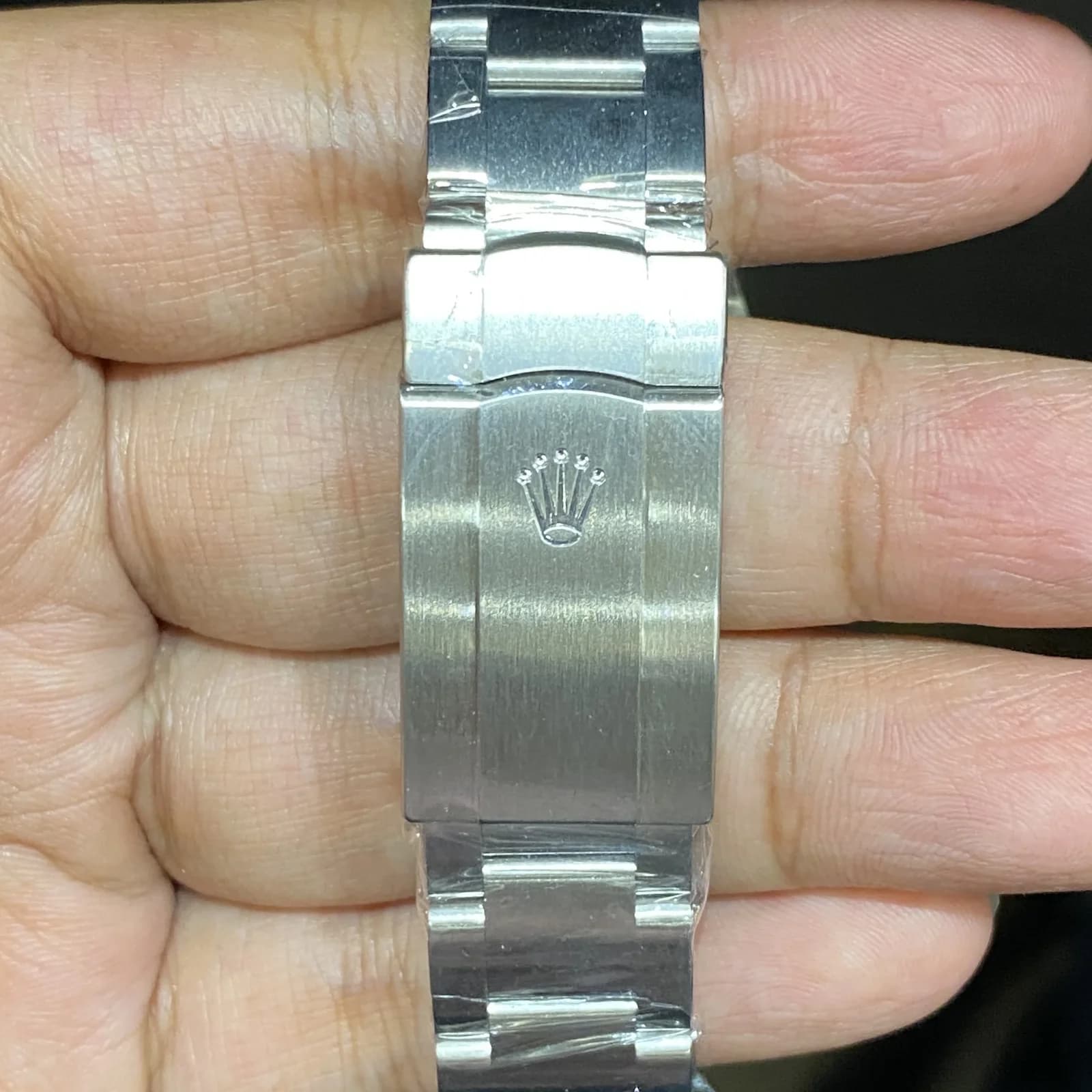 Thumb Oyster Perpetual 36 Stainless Steel / Turquoise