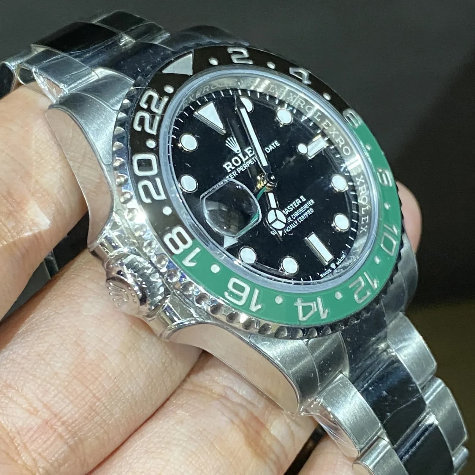 Thumb GMT-Master II Stainless Steel / VTNR / Oyster